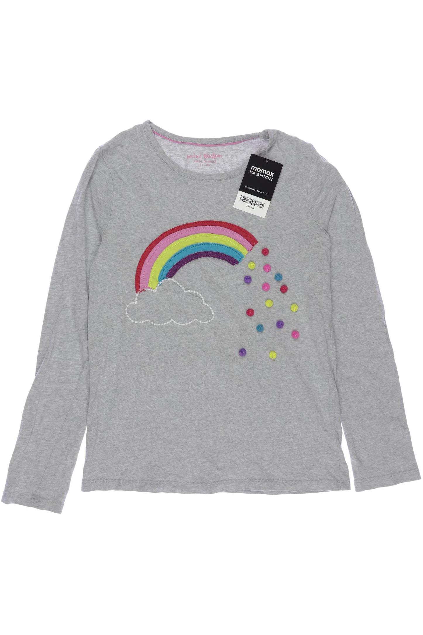 

Mini Boden Damen Langarmshirt, grau, Gr. 152