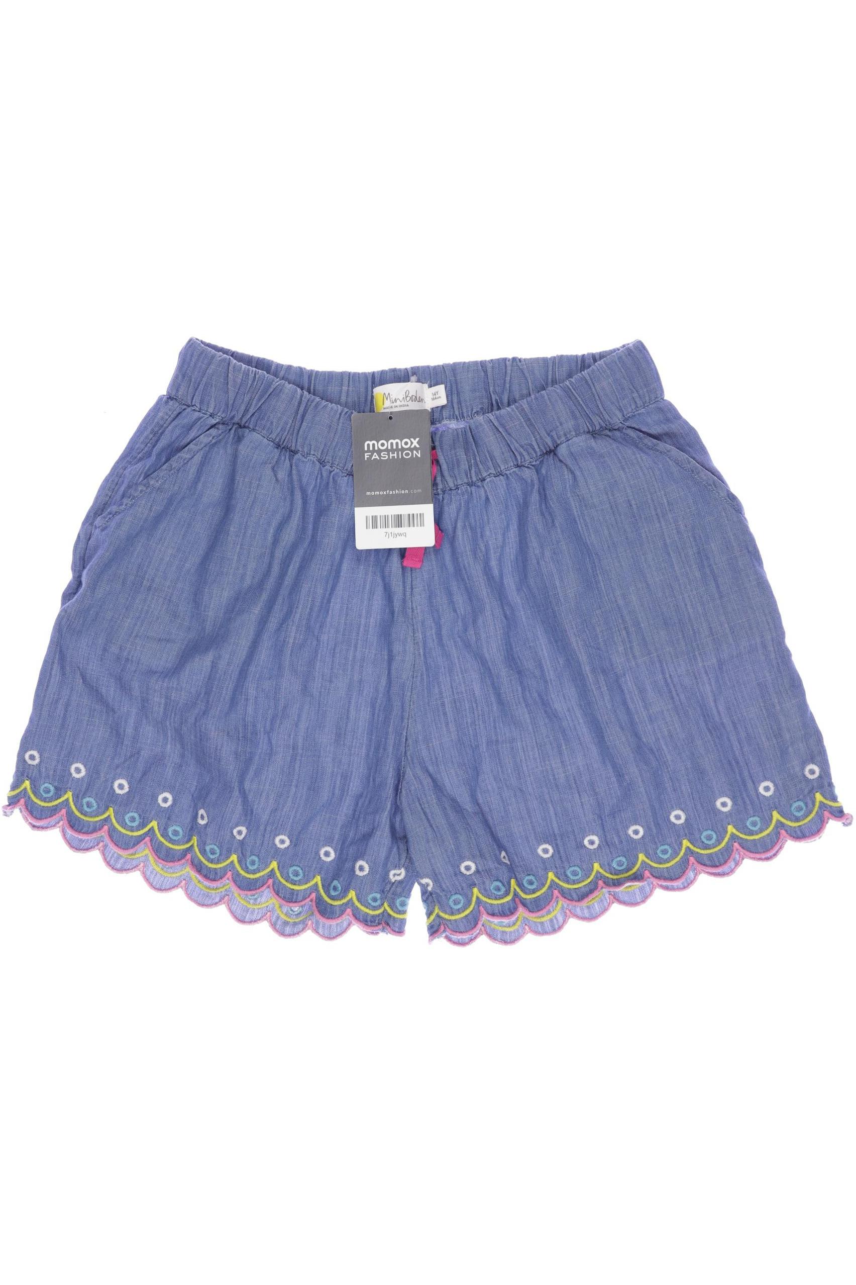 

Mini Boden Damen Shorts, blau, Gr. 164