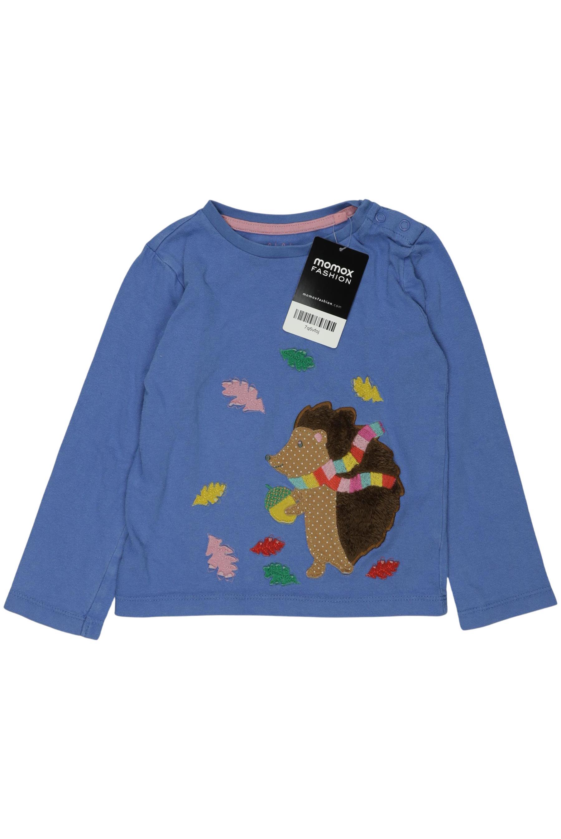 

Mini Boden Mädchen Langarmshirt, blau, Gr. 98