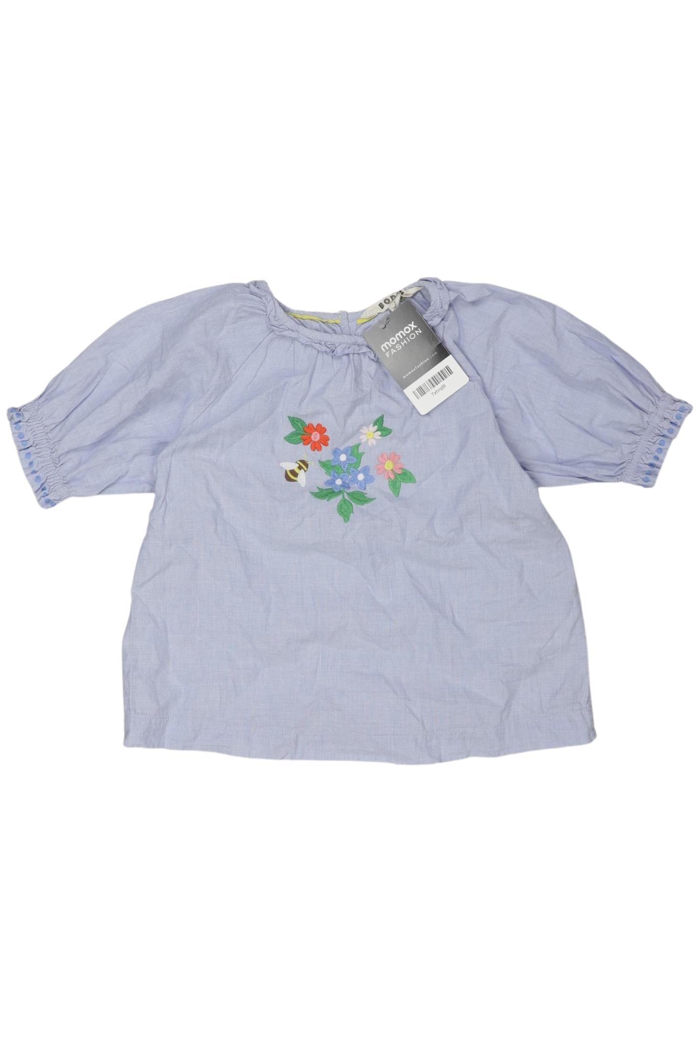 

Mini Boden Mädchen Bluse, hellblau, Gr. 122