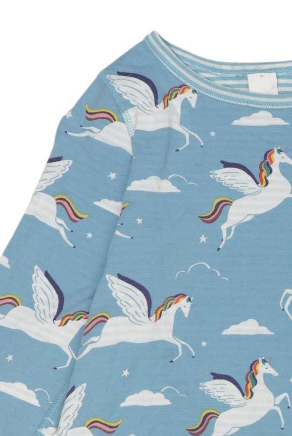 Thumbnail - Mini Boden Mädchen Kleid, hellblau, Gr. 128