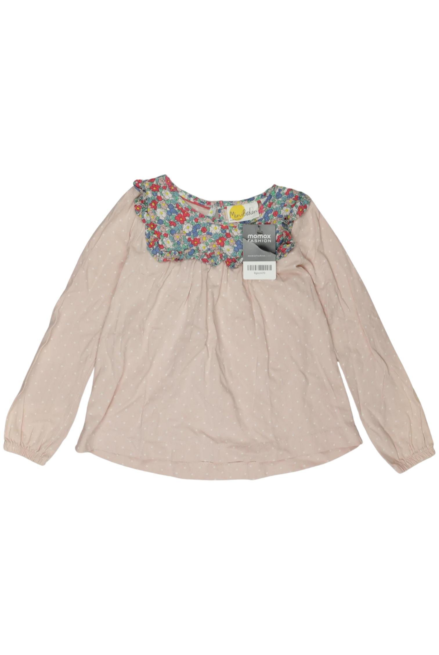 

Mini Boden Mädchen Langarmshirt, pink, Gr. 128