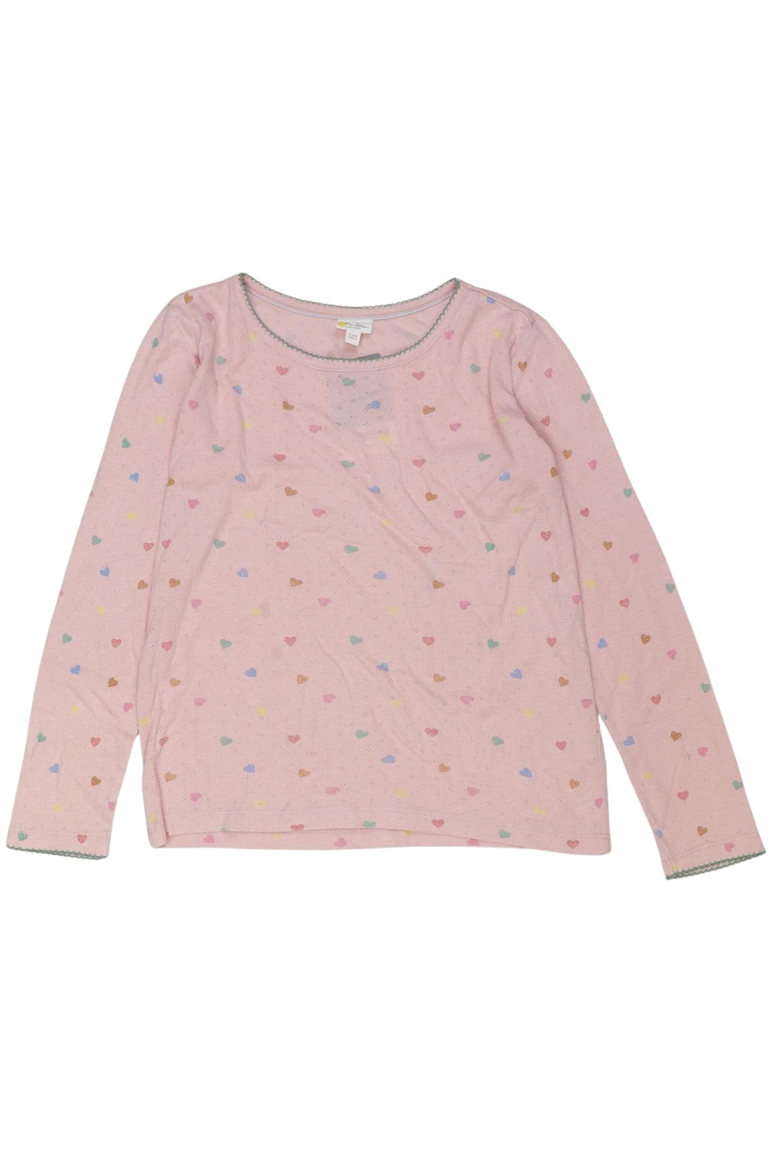 

Mini Boden Mädchen Langarmshirt, pink, Gr. 140