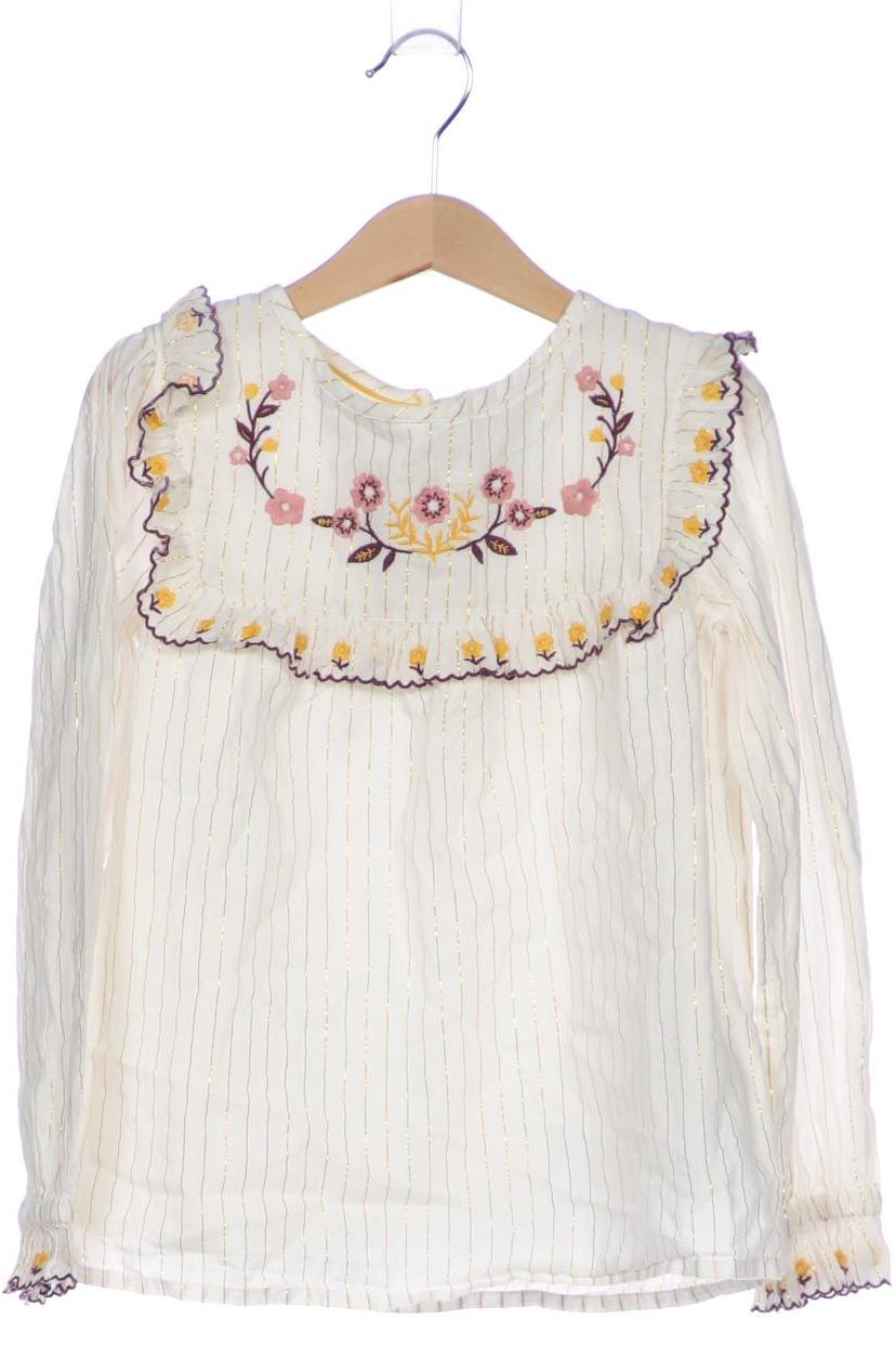 

Mini Boden Damen Bluse, weiß, Gr. 128
