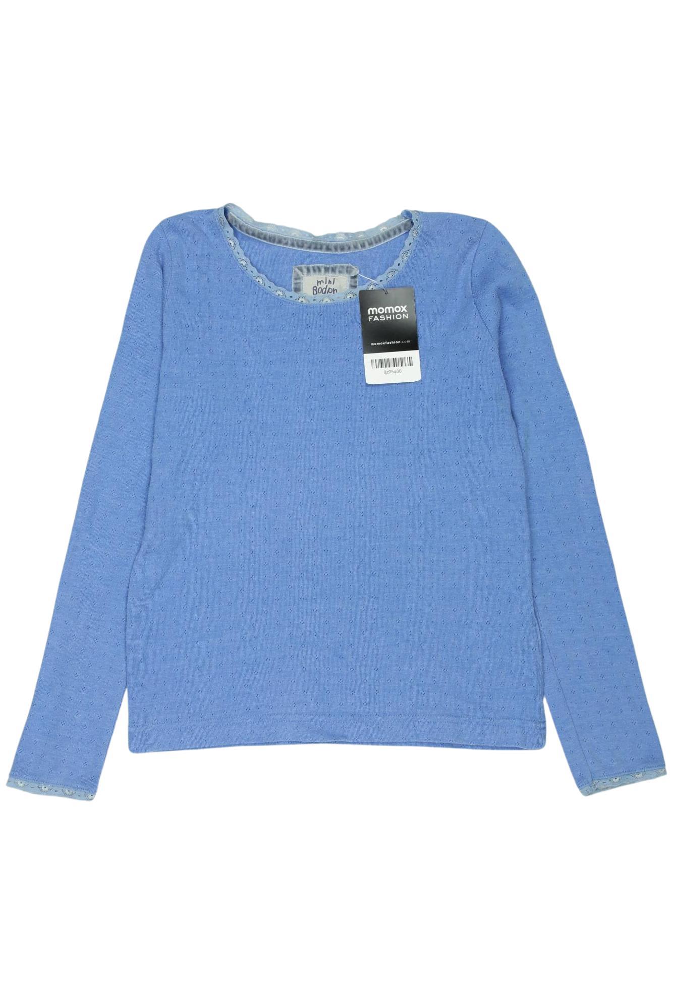

Mini Boden Damen Langarmshirt, blau, Gr. 152