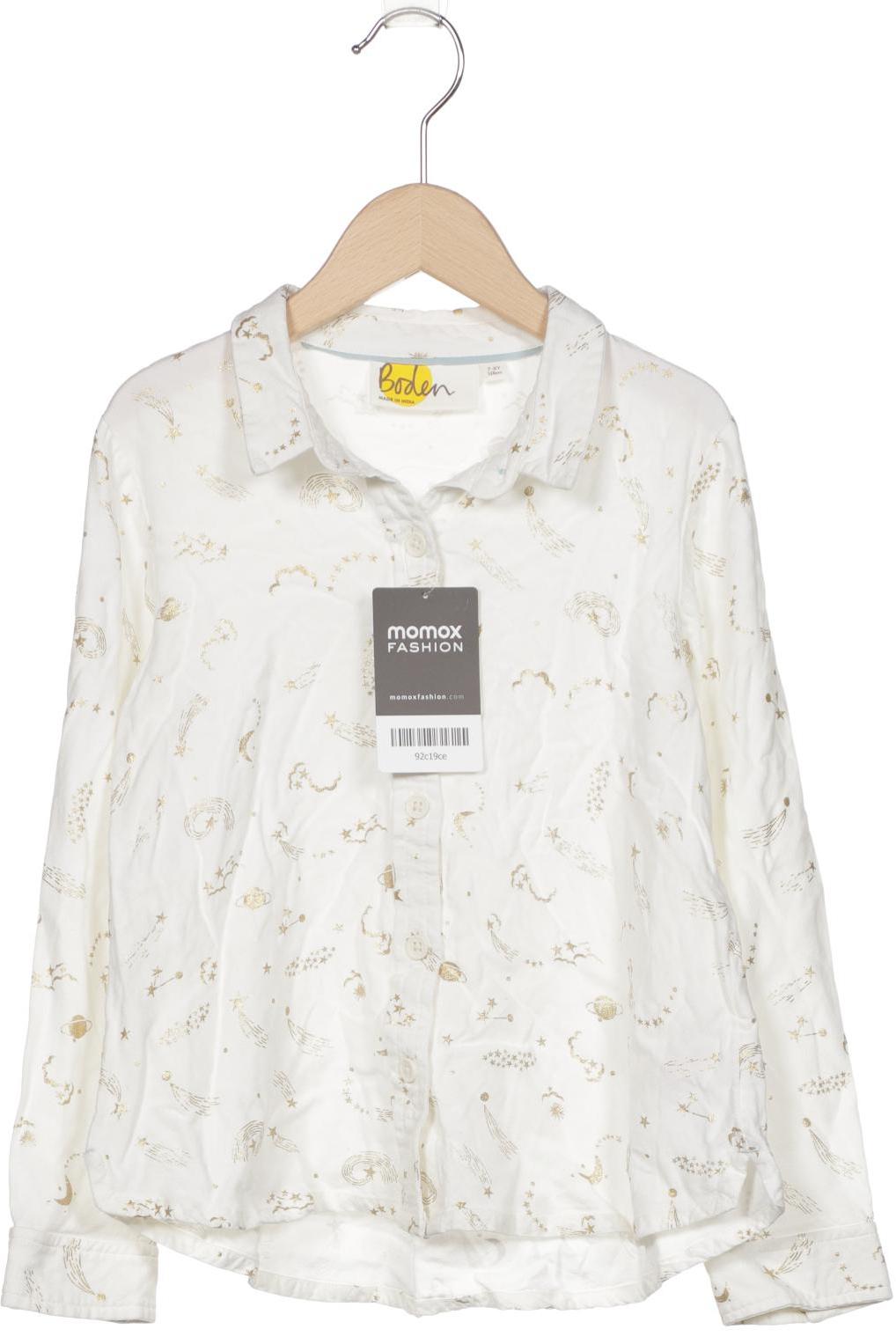 

Mini Boden Damen Bluse, weiß, Gr. 122