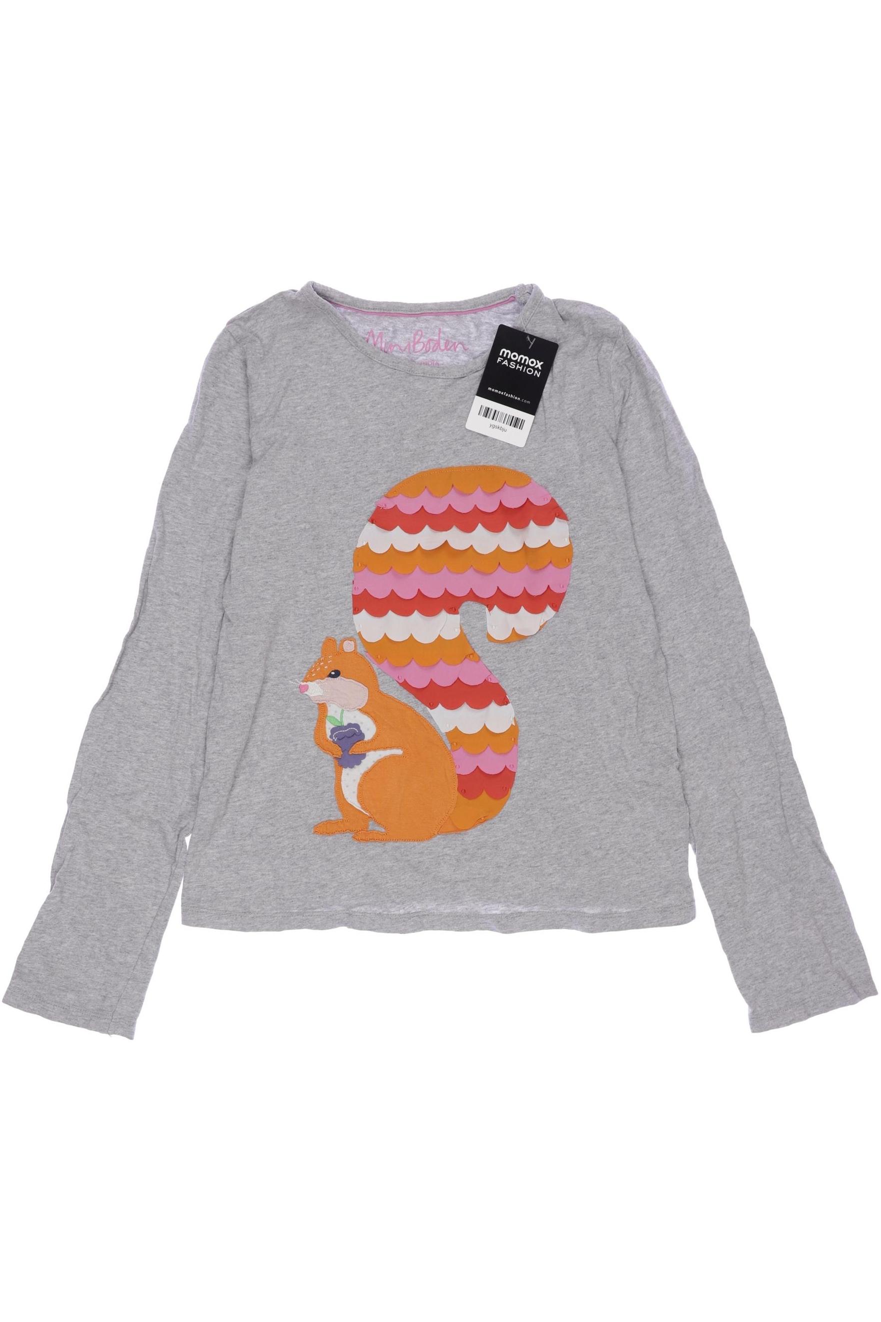 

Mini Boden Damen Langarmshirt, grau, Gr. 164