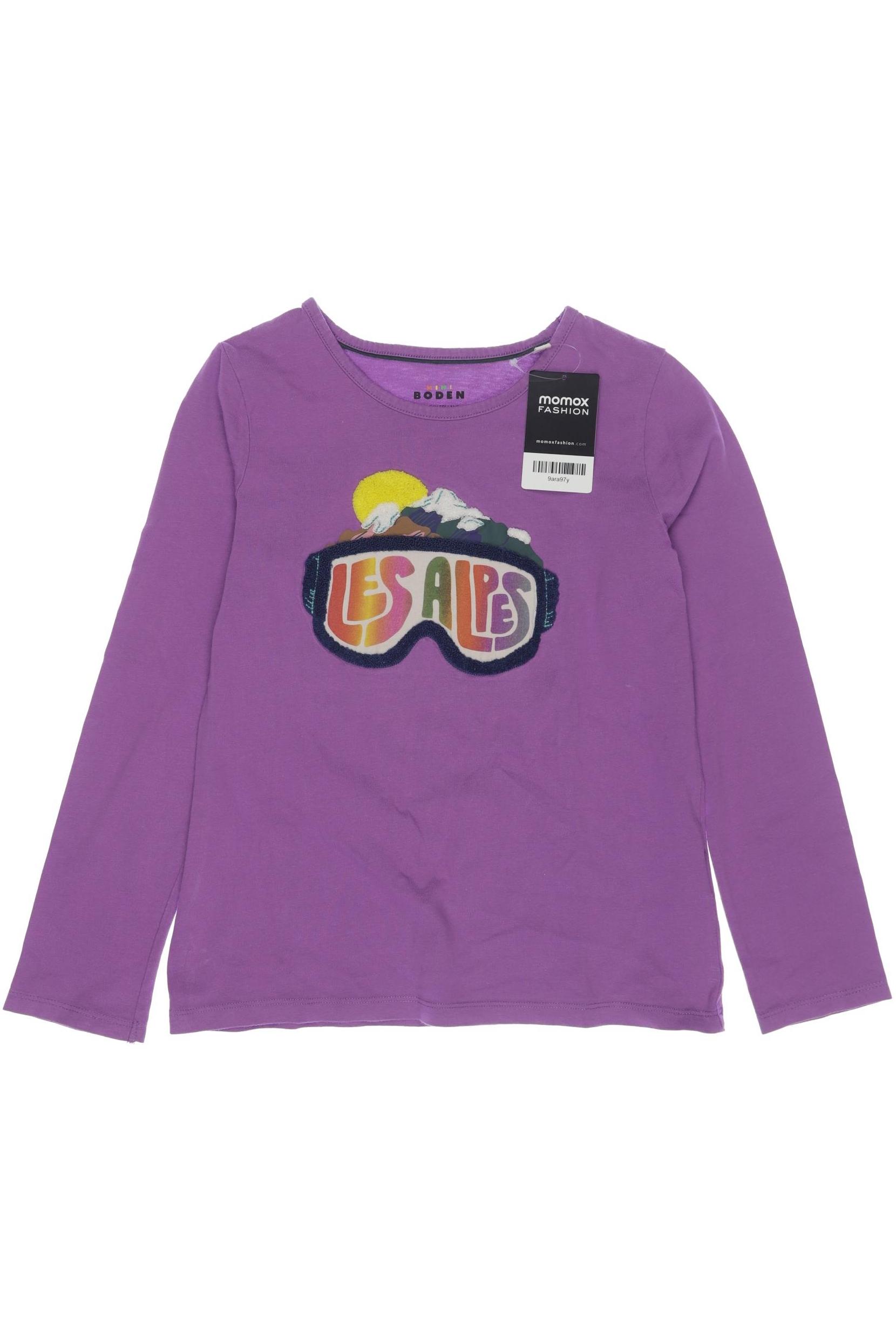

Mini Boden Damen Langarmshirt, flieder, Gr. 128