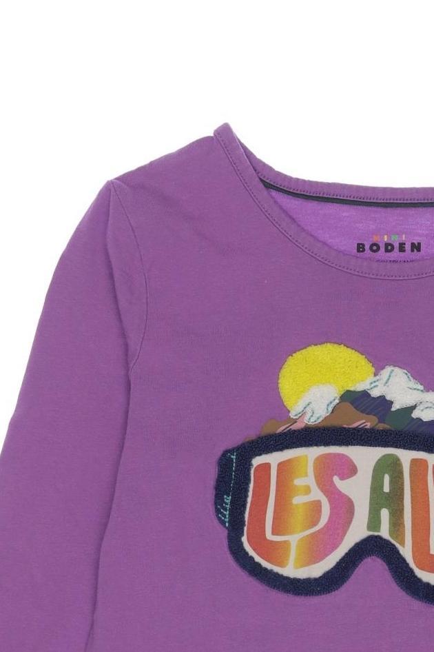 Thumbnail - Mini Boden Damen Langarmshirt, flieder, Gr. 128