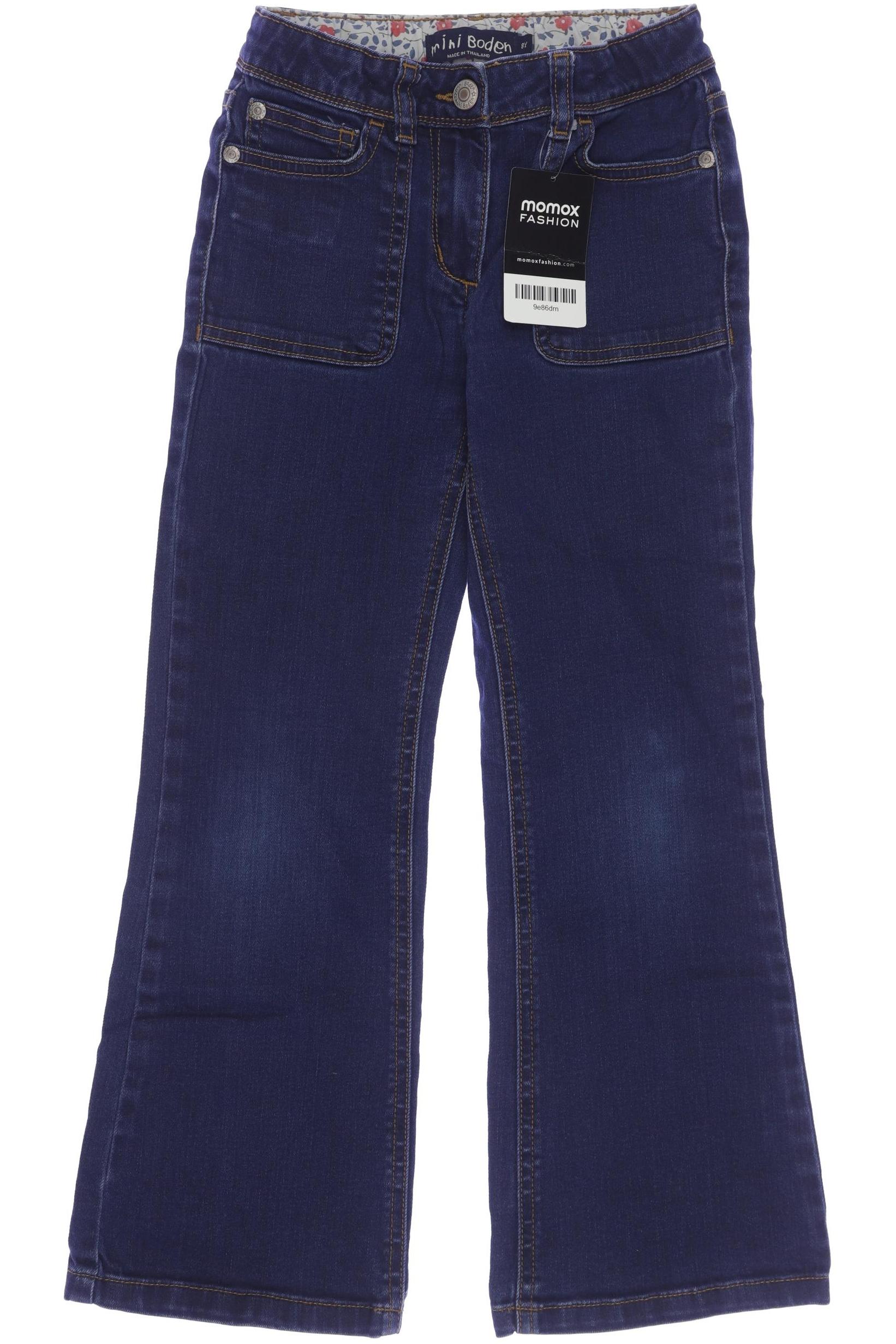 

Mini Boden Damen Jeans, marineblau, Gr. 8