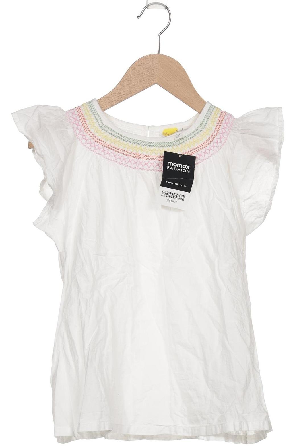 

Mini Boden Damen Bluse, weiß, Gr. 152