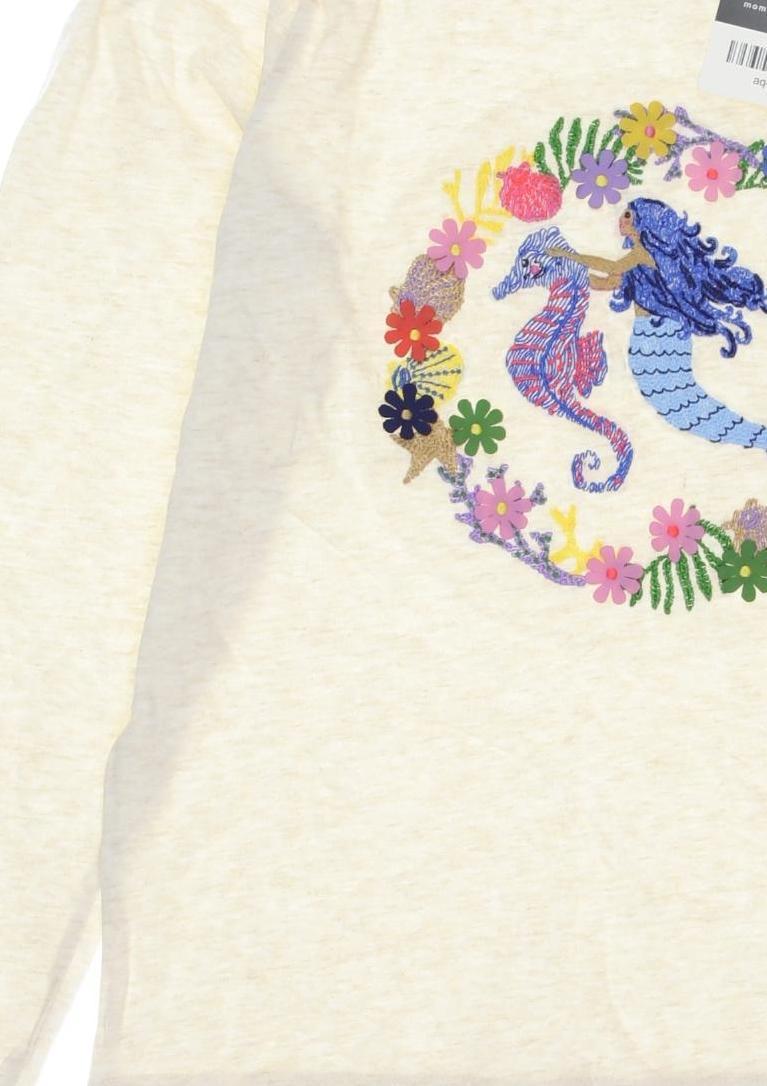 Thumbnail - Mini Boden Mädchen Langarmshirt, cremeweiß, Gr. 140