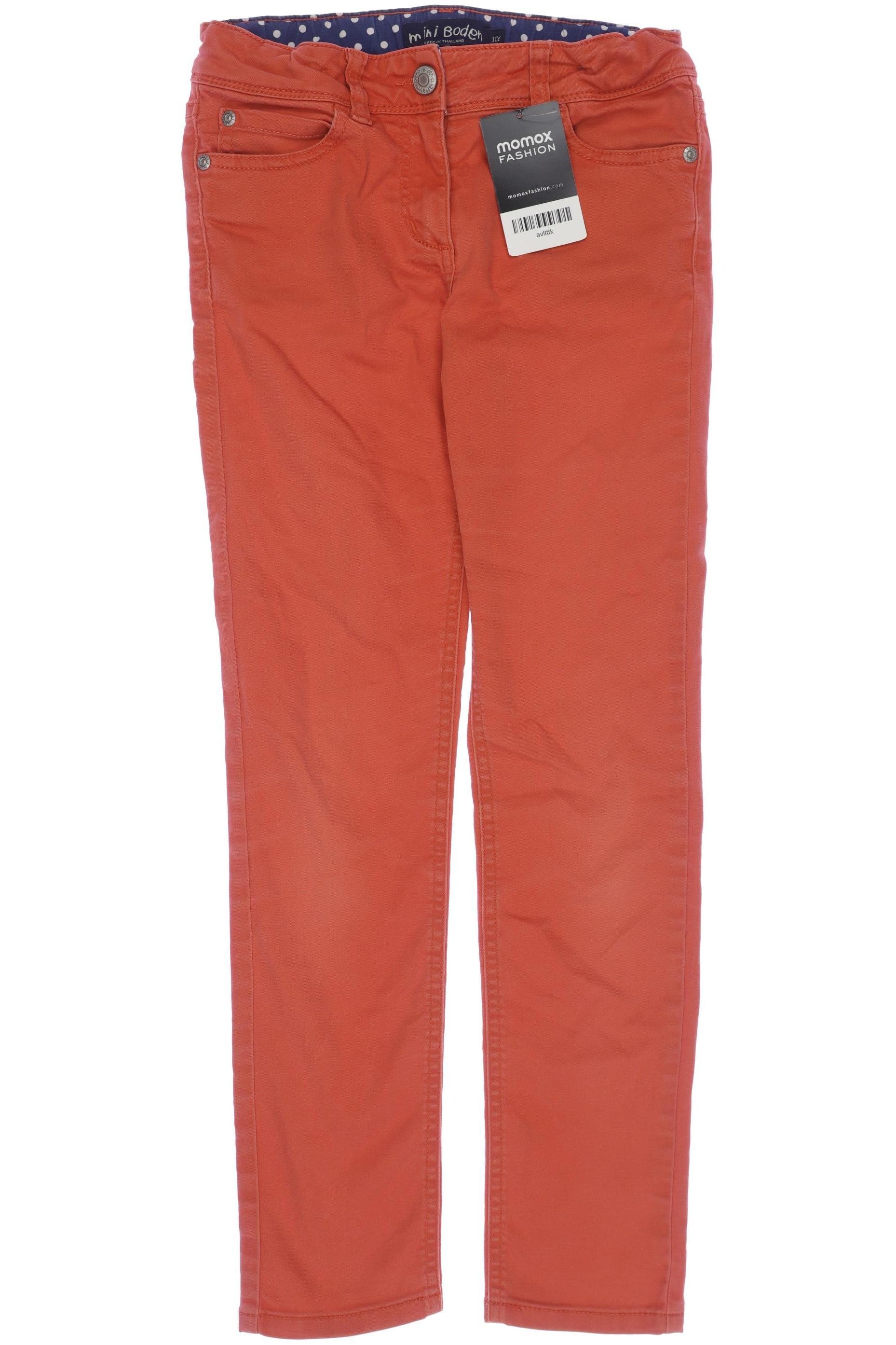 

Mini Boden Damen Jeans, orange, Gr. 152
