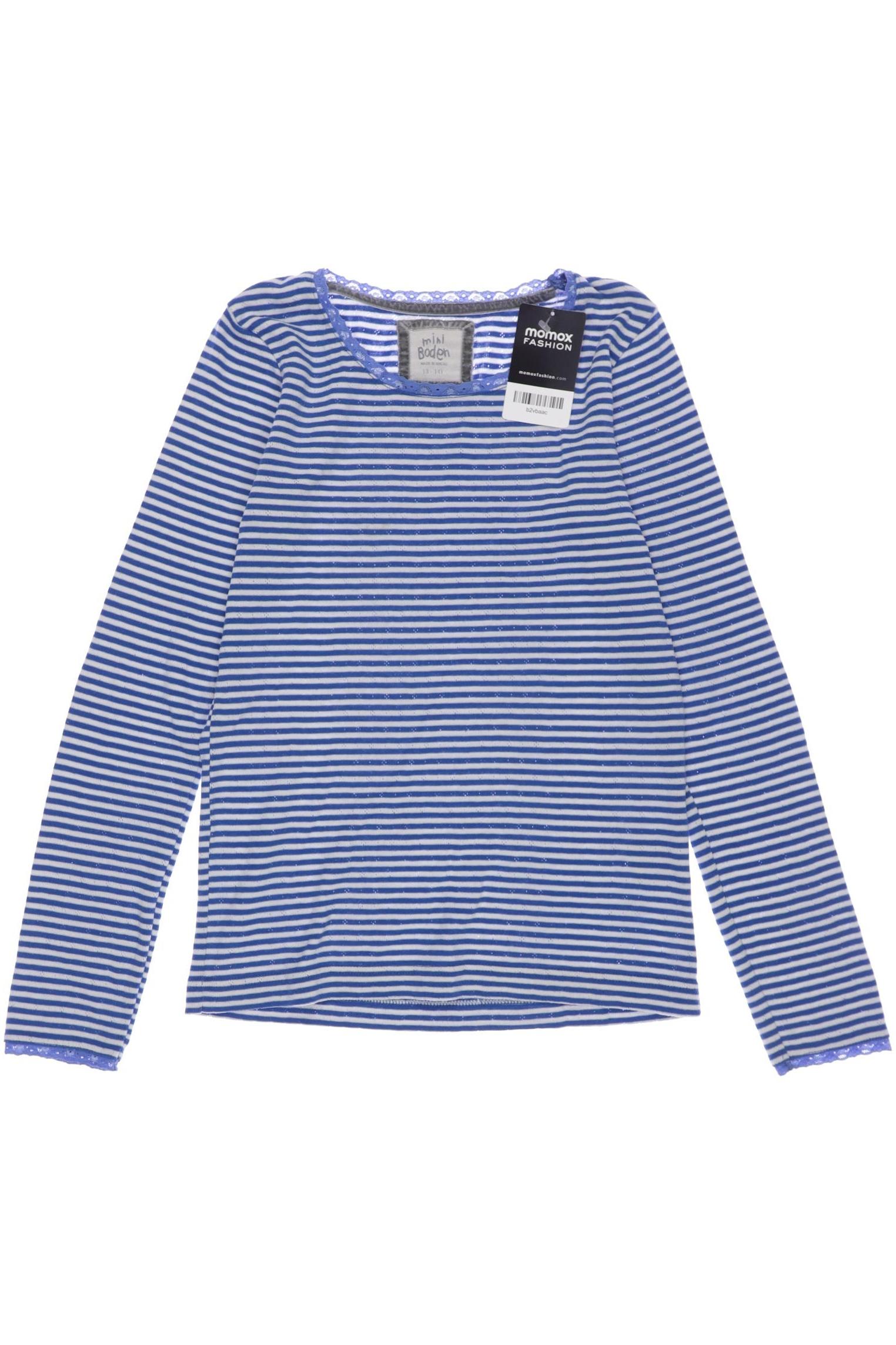 

Mini Boden Damen Langarmshirt, blau, Gr. 164