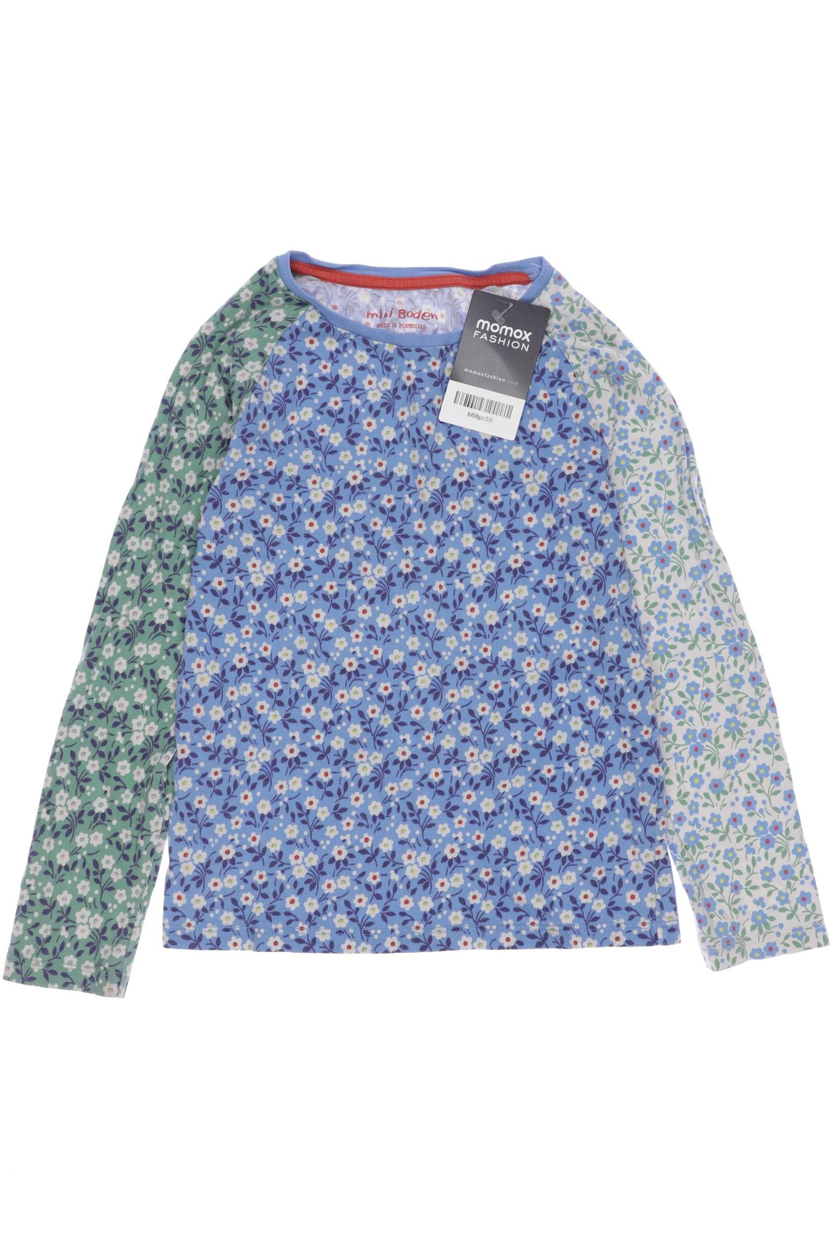

Mini Boden Damen Langarmshirt, blau, Gr. 116