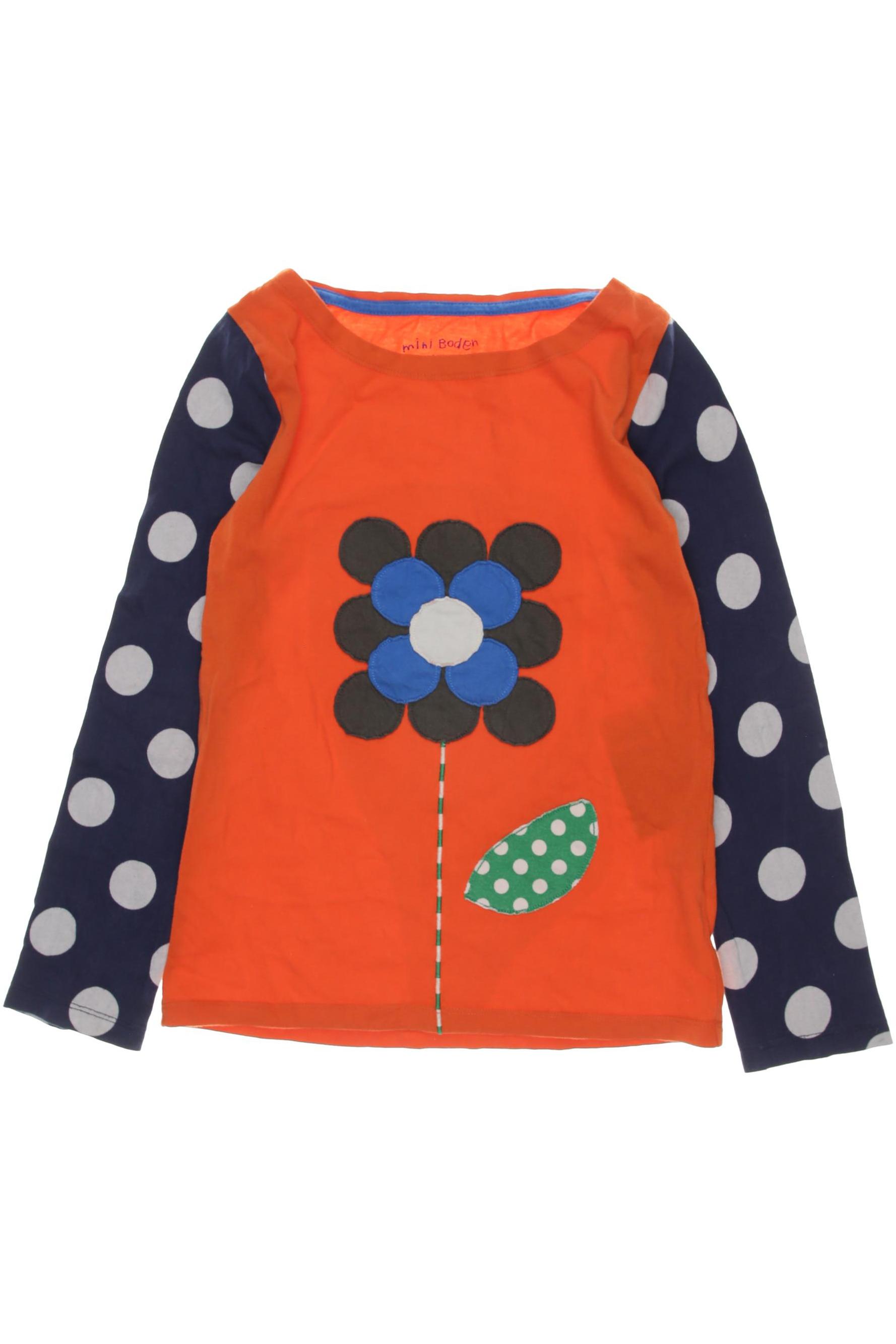 

Mini Boden Damen Langarmshirt, orange, Gr. 134