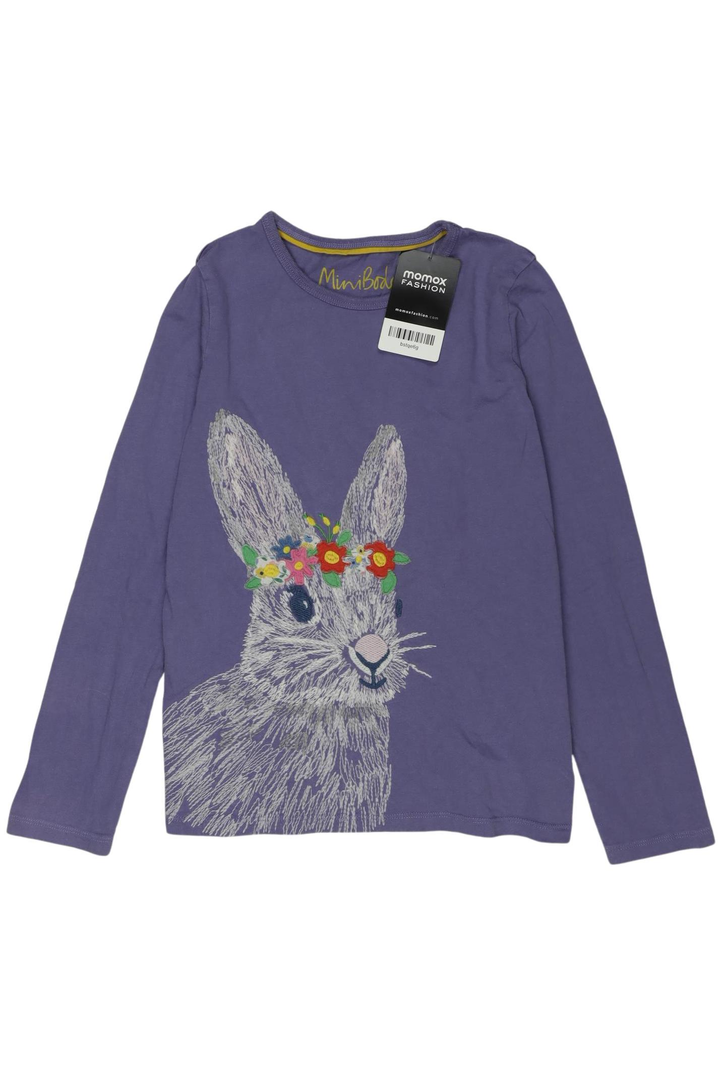 

Mini Boden Mädchen Langarmshirt, flieder, Gr. 140