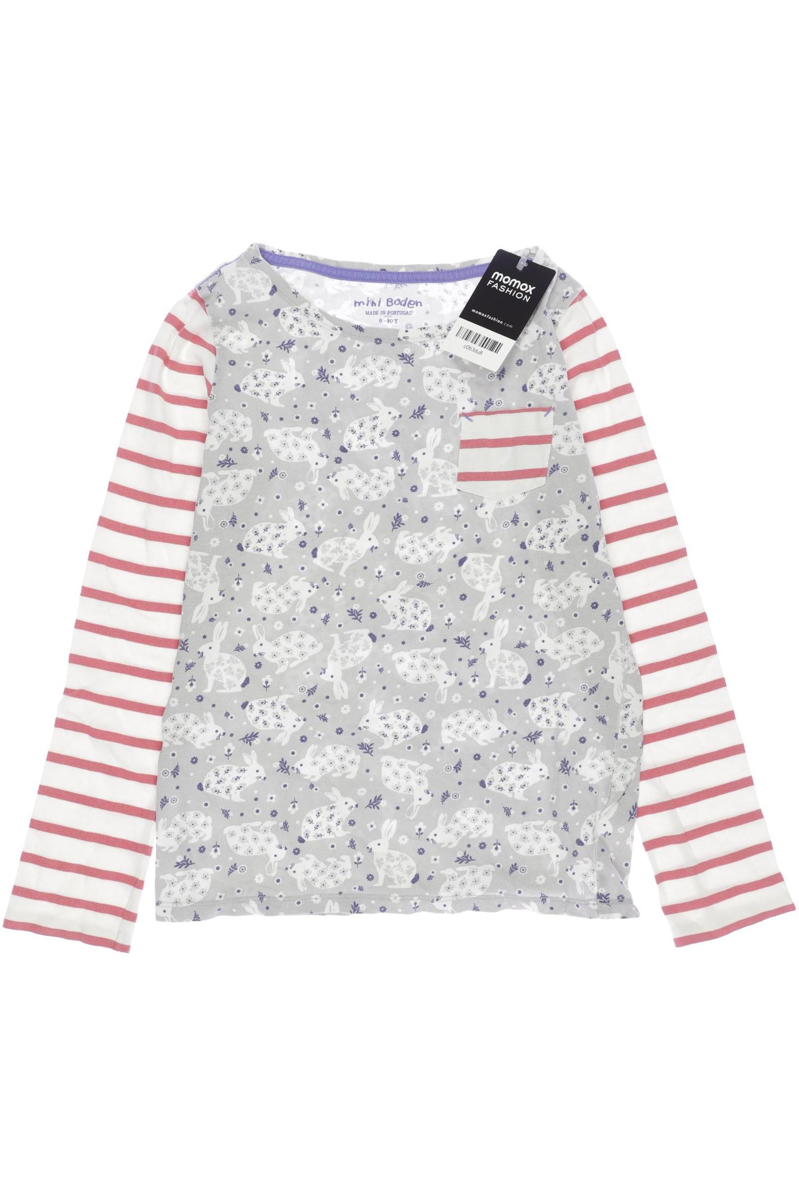

Mini Boden Damen Langarmshirt, grau, Gr. 140