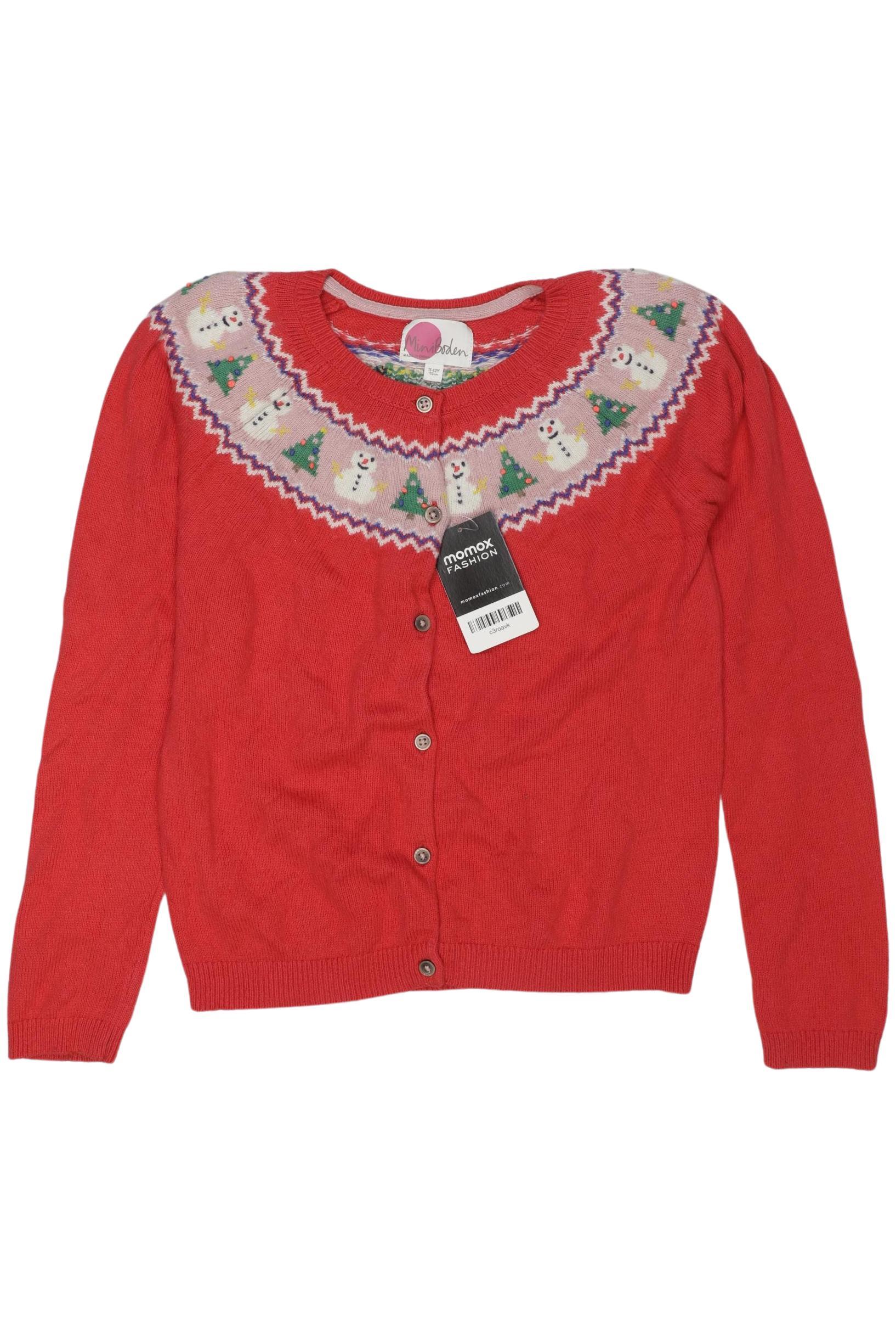 

Mini Boden Mädchen Strickjacke, rot, Gr. 152