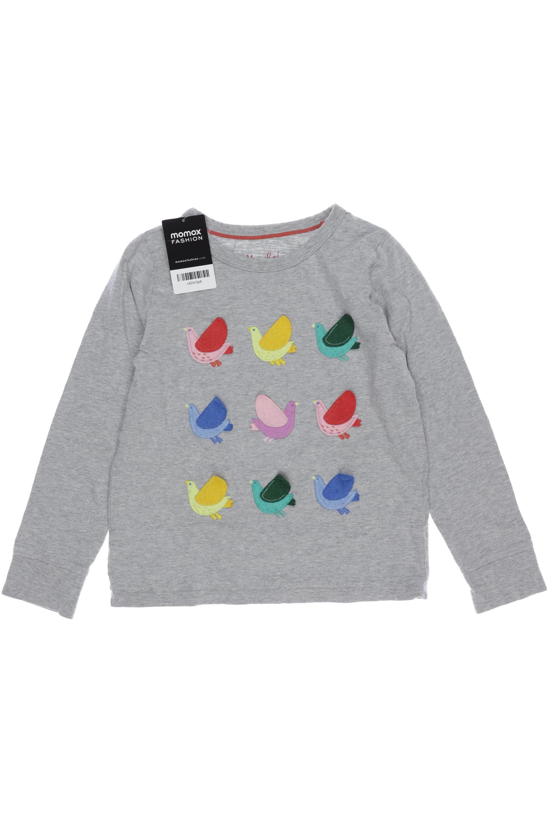 

Mini Boden Damen Langarmshirt, grau, Gr. 134