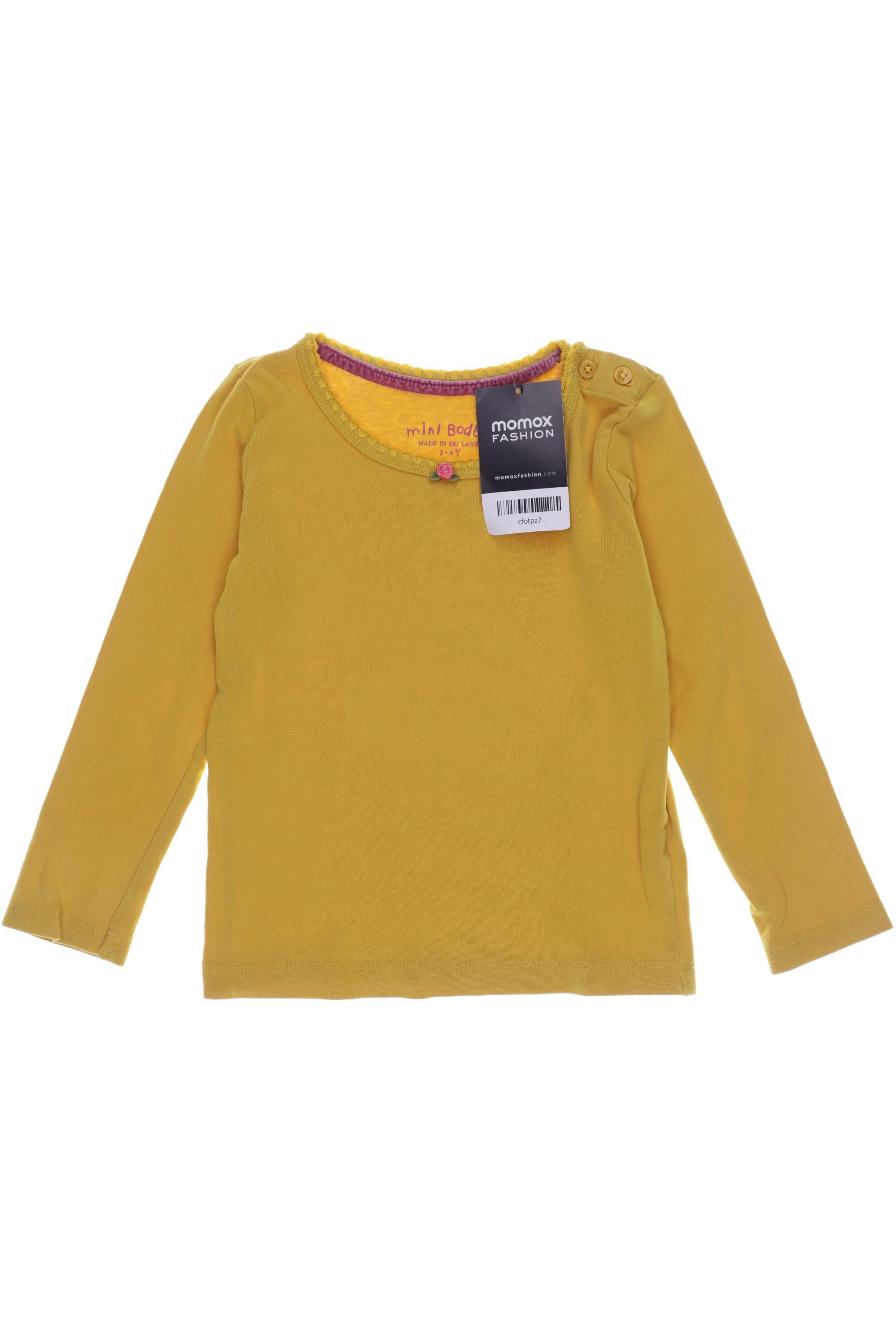 

Mini Boden Damen Langarmshirt, gelb, Gr. 98