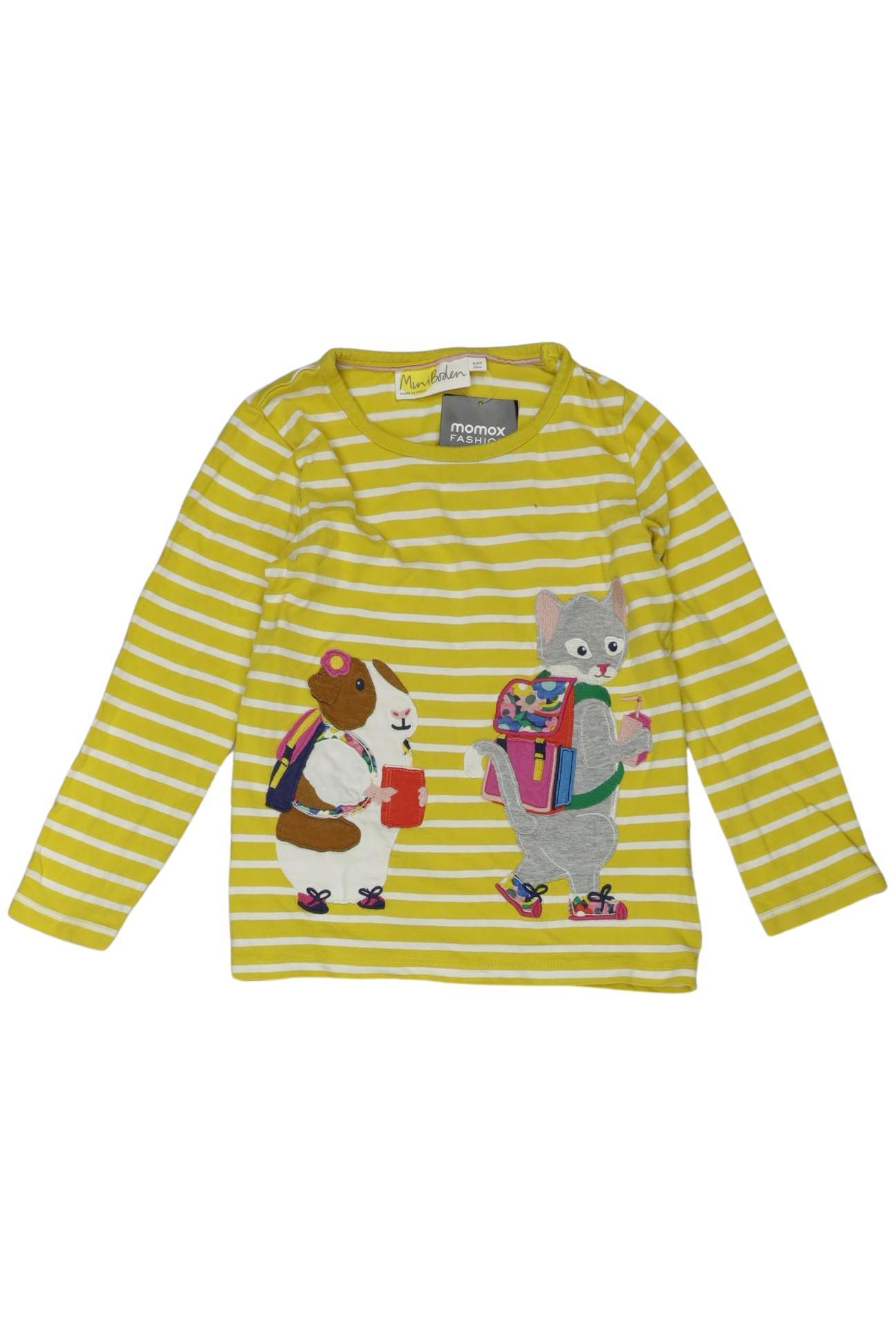 

Mini Boden Mädchen Langarmshirt, gelb, Gr. 116