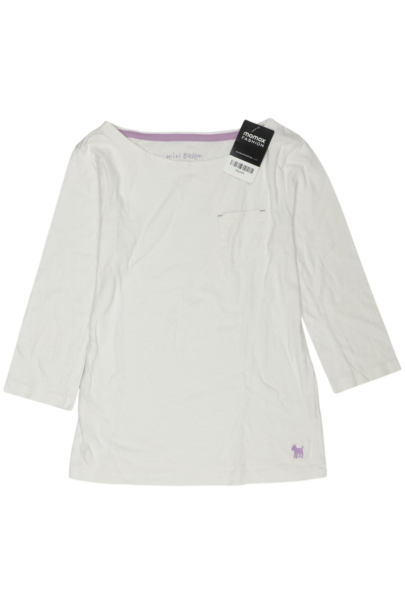 

Mini Boden Mädchen Langarmshirt, weiß, Gr. 152