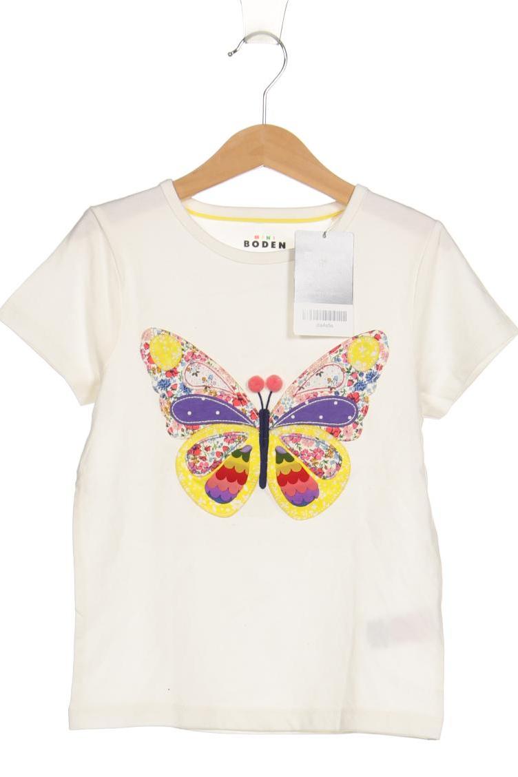 

Mini Boden Damen T-Shirt, cremeweiß, Gr. 116