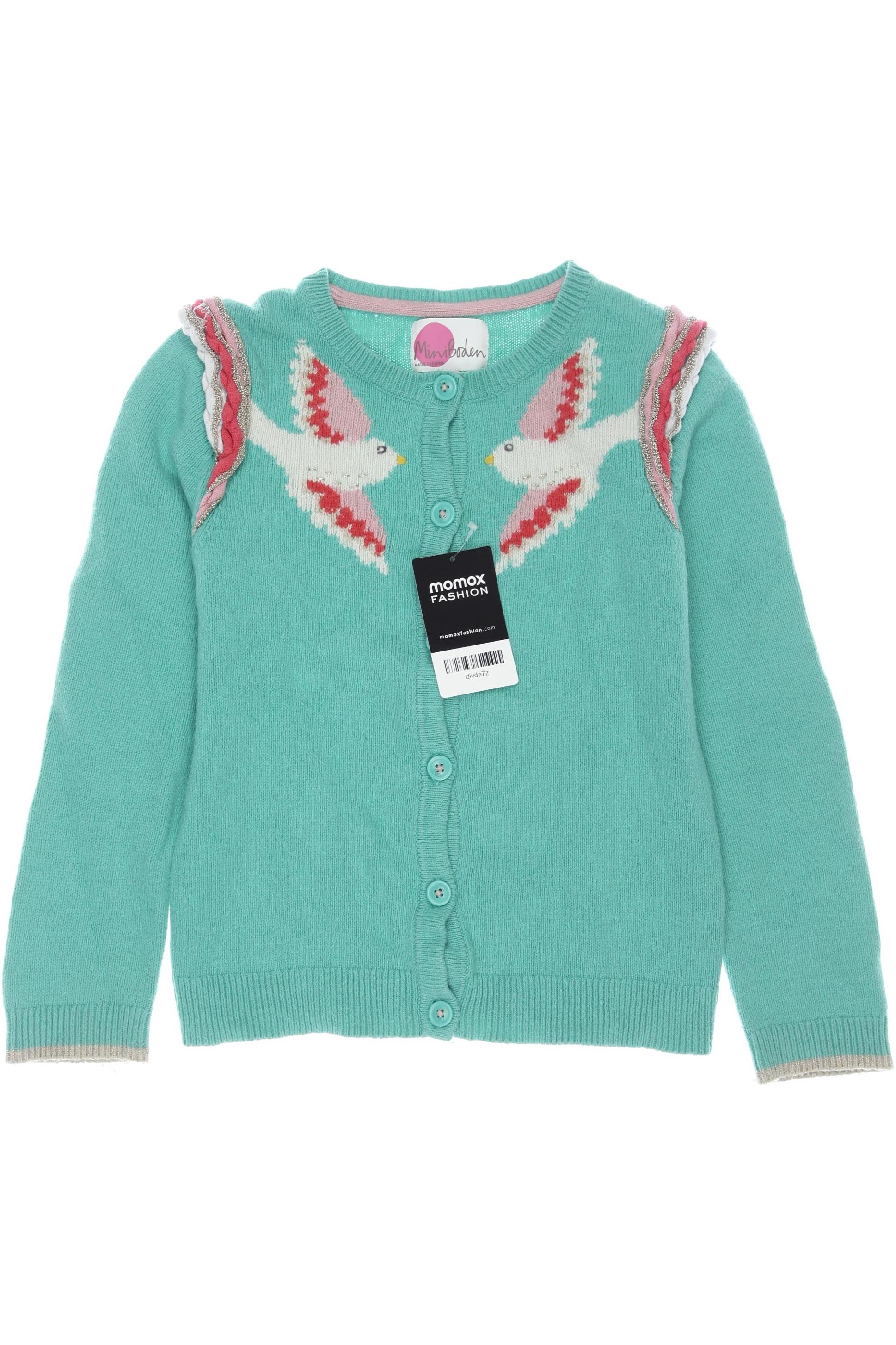 

Mini Boden Damen Strickjacke, türkis, Gr. 128
