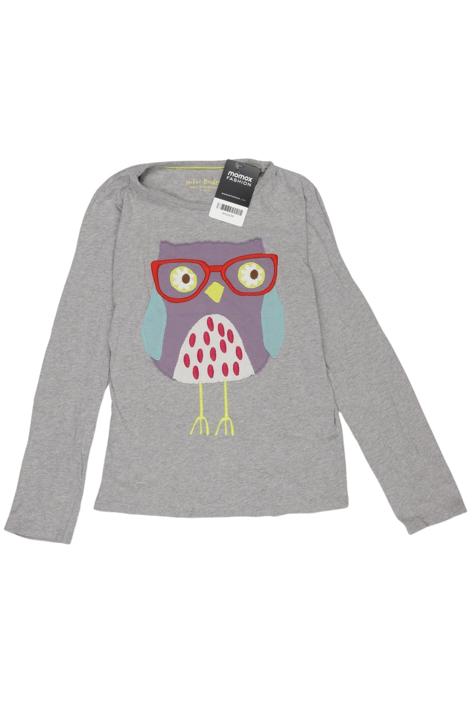 

Mini Boden Damen Langarmshirt, grau, Gr. 140