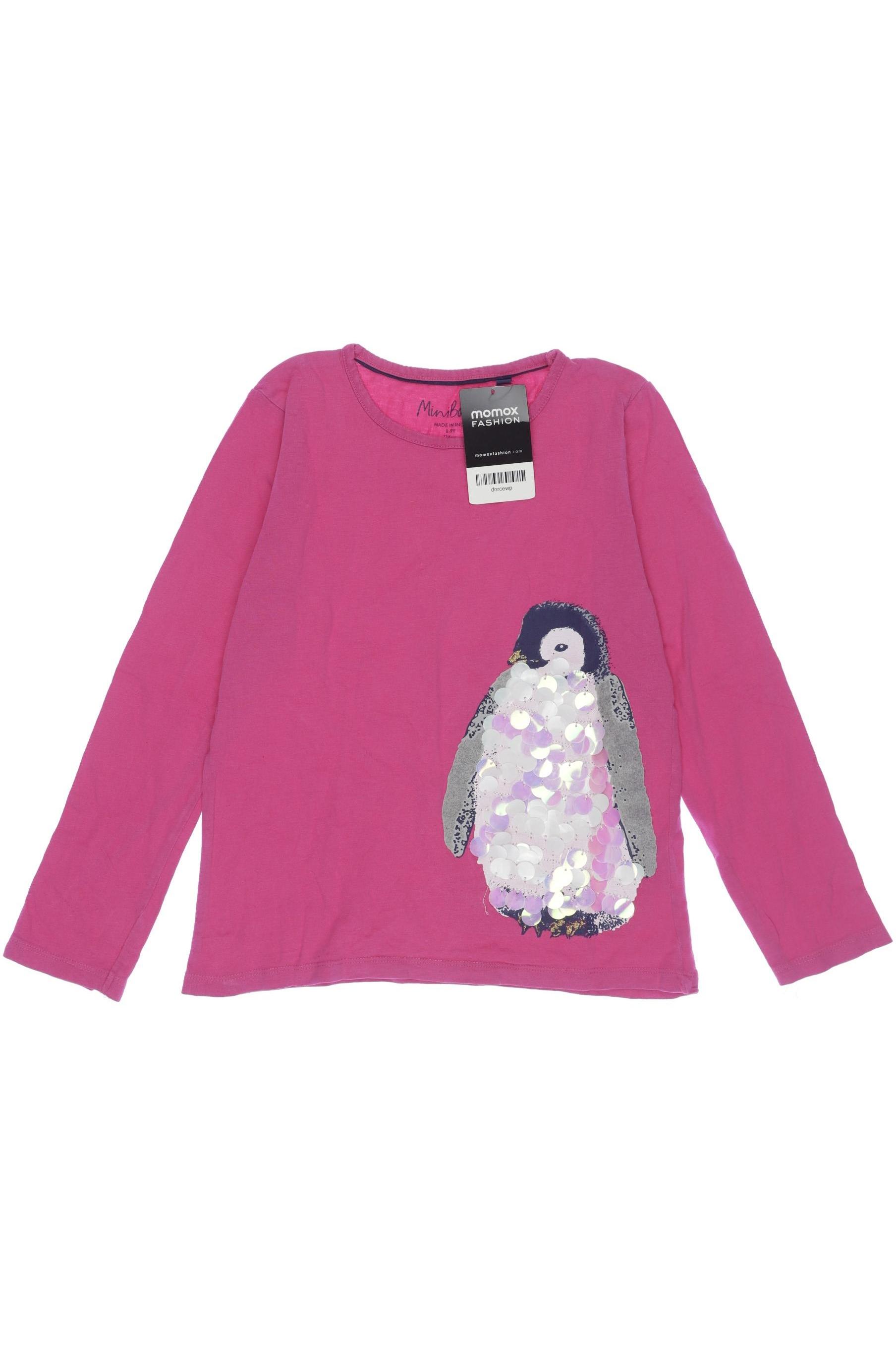 

Mini Boden Damen Langarmshirt, pink, Gr. 134