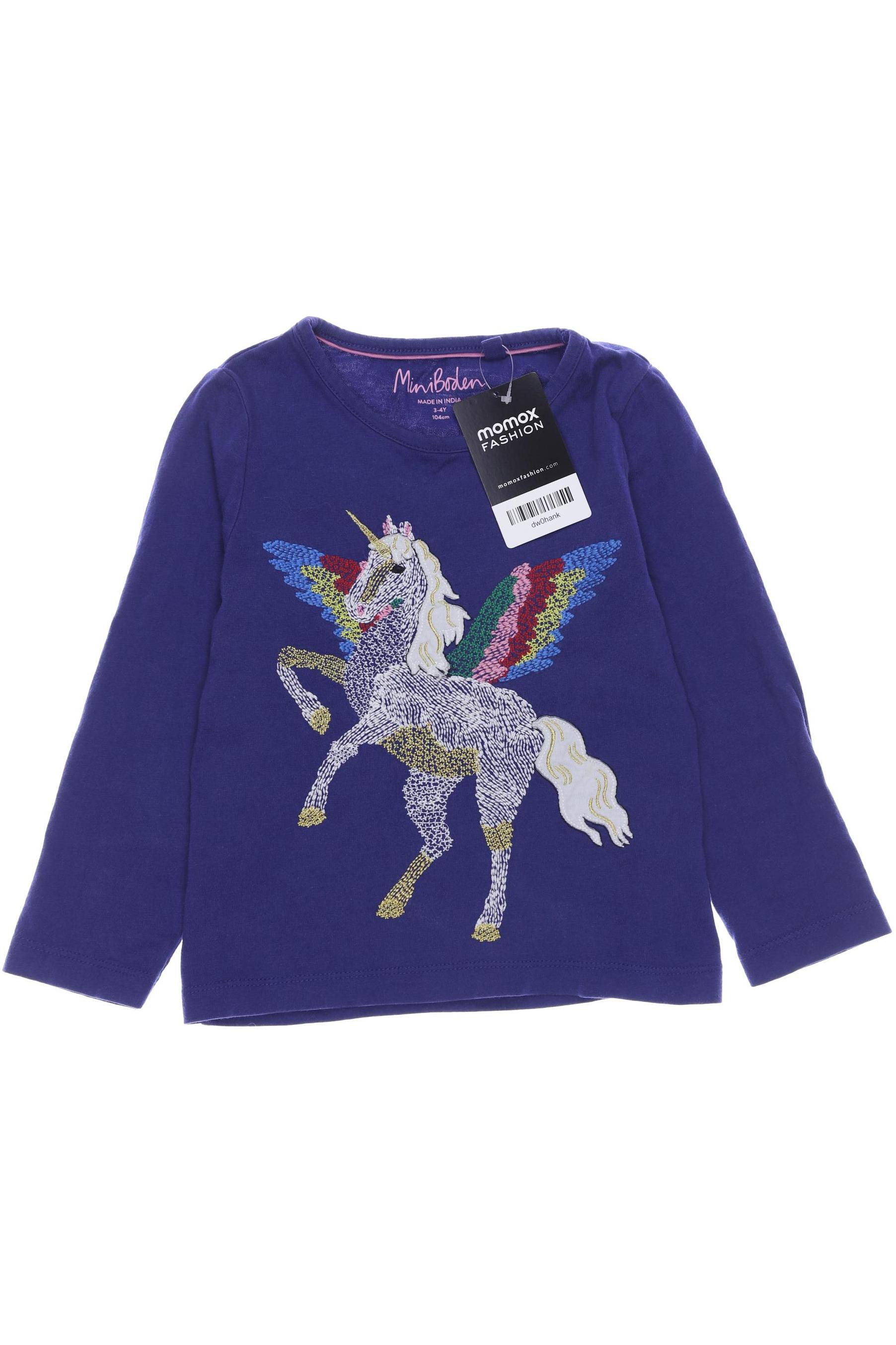 

Mini Boden Mädchen Langarmshirt, marineblau