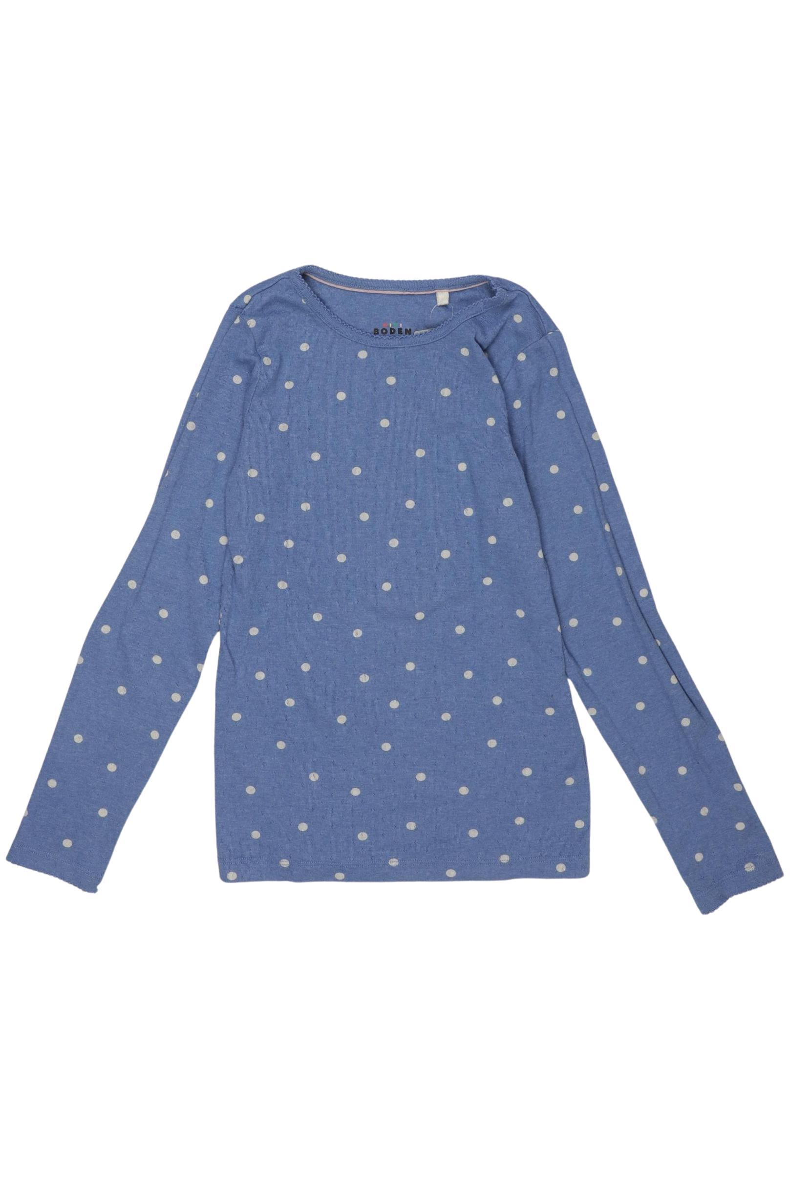 

Mini Boden Mädchen Langarmshirt, hellblau, Gr. 152