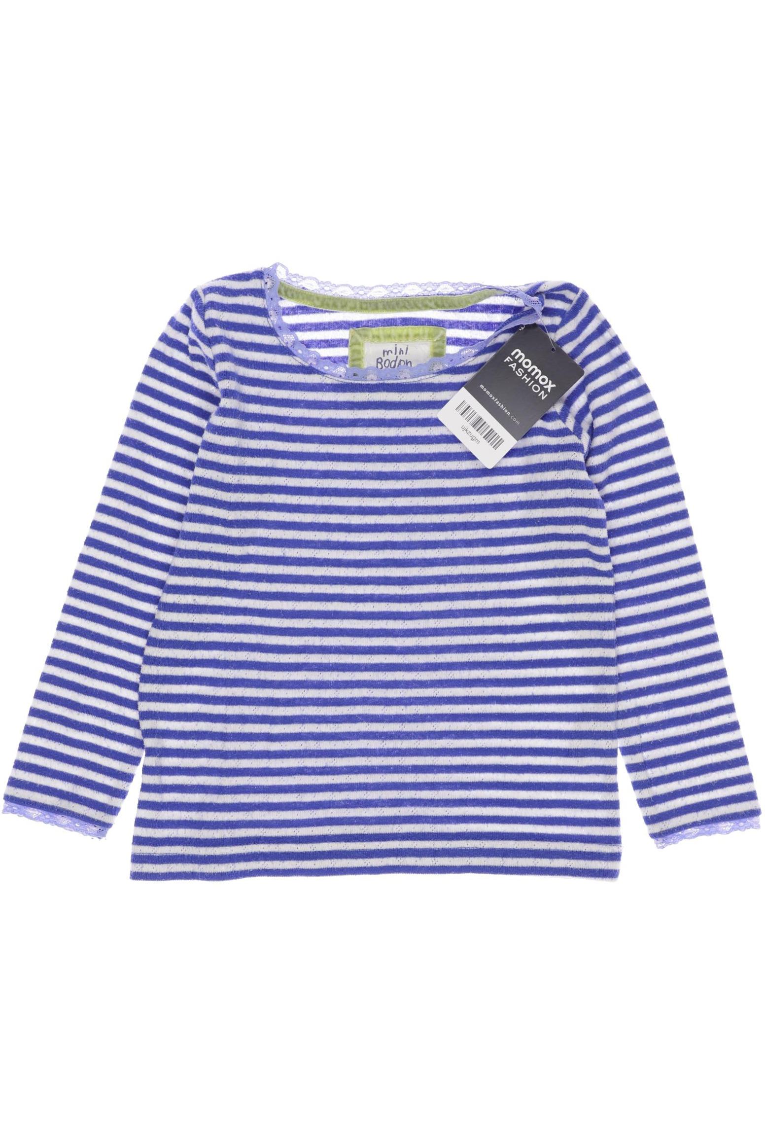 

Mini Boden Damen Langarmshirt, blau, Gr. 104