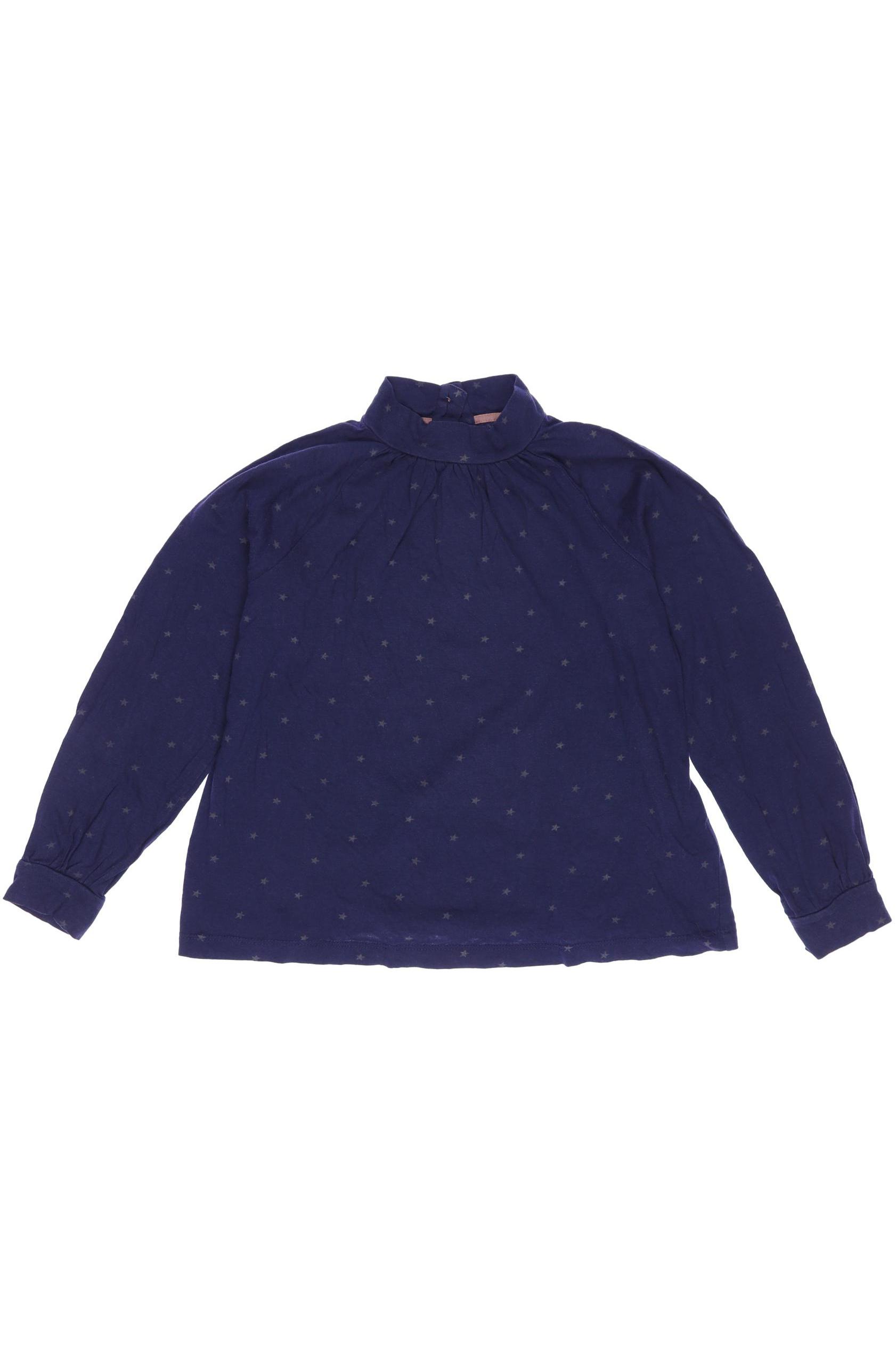 

Mini Boden Mädchen Langarmshirt, marineblau, Gr. 128
