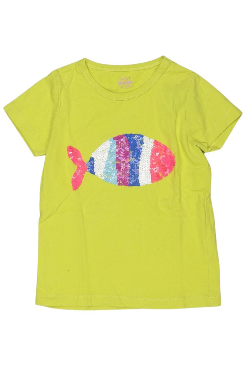 

Mini Boden Mädchen T-Shirt, hellgrün, Gr. 104