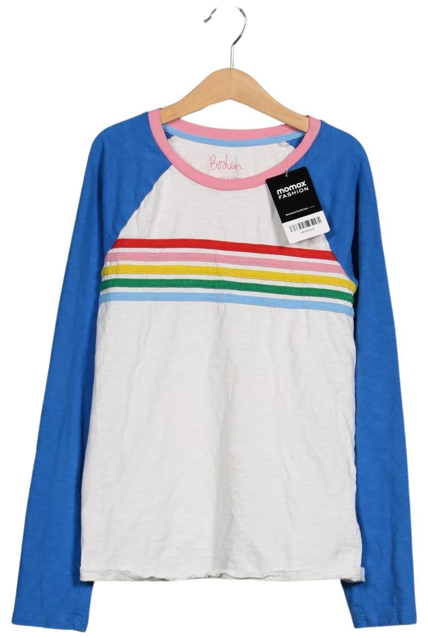 

Mini Boden Damen Langarmshirt, weiß, Gr. 164