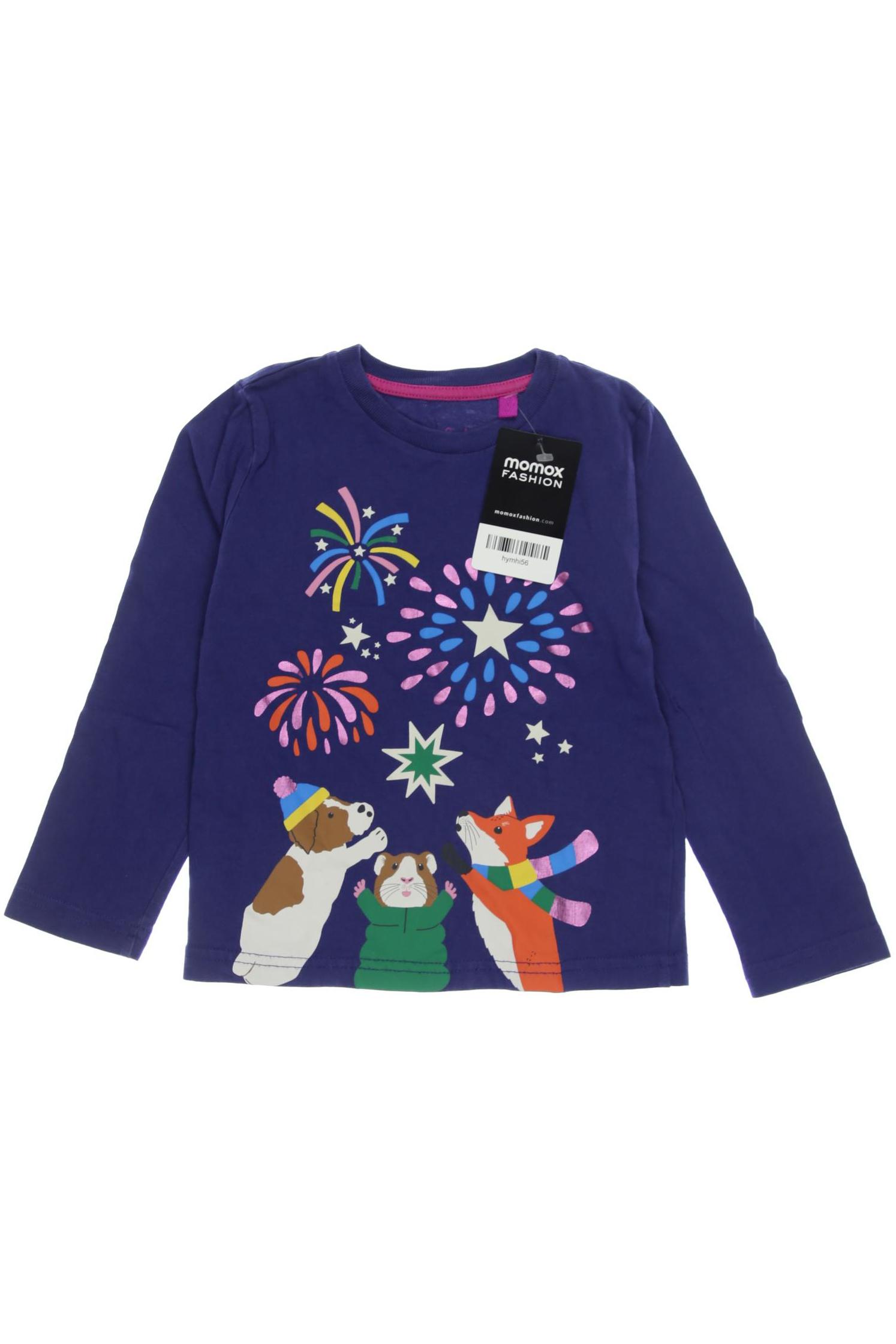 

Mini Boden Mädchen Langarmshirt, blau, Gr. 98