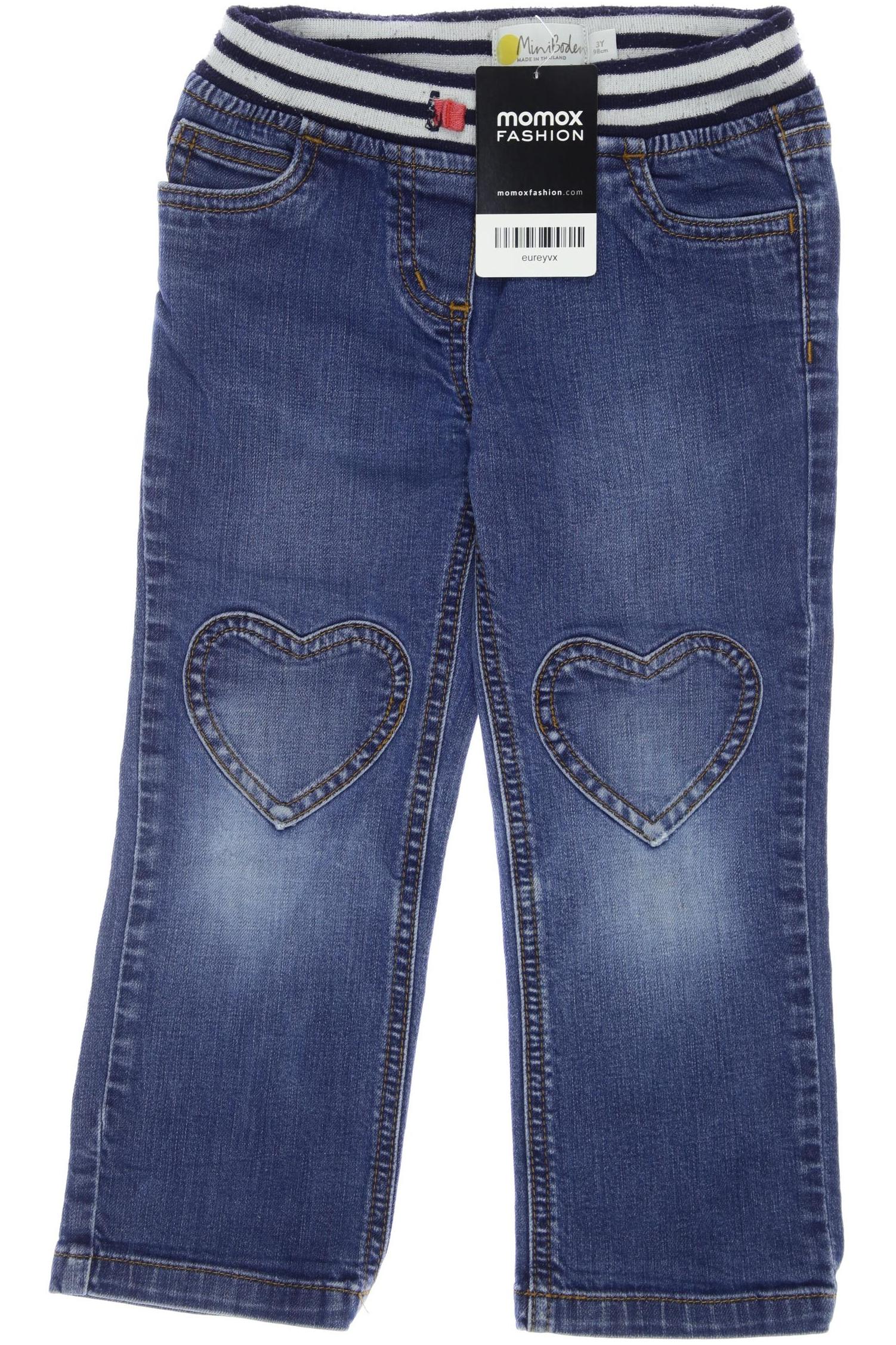 

Mini Boden Damen Jeans, blau, Gr. 98