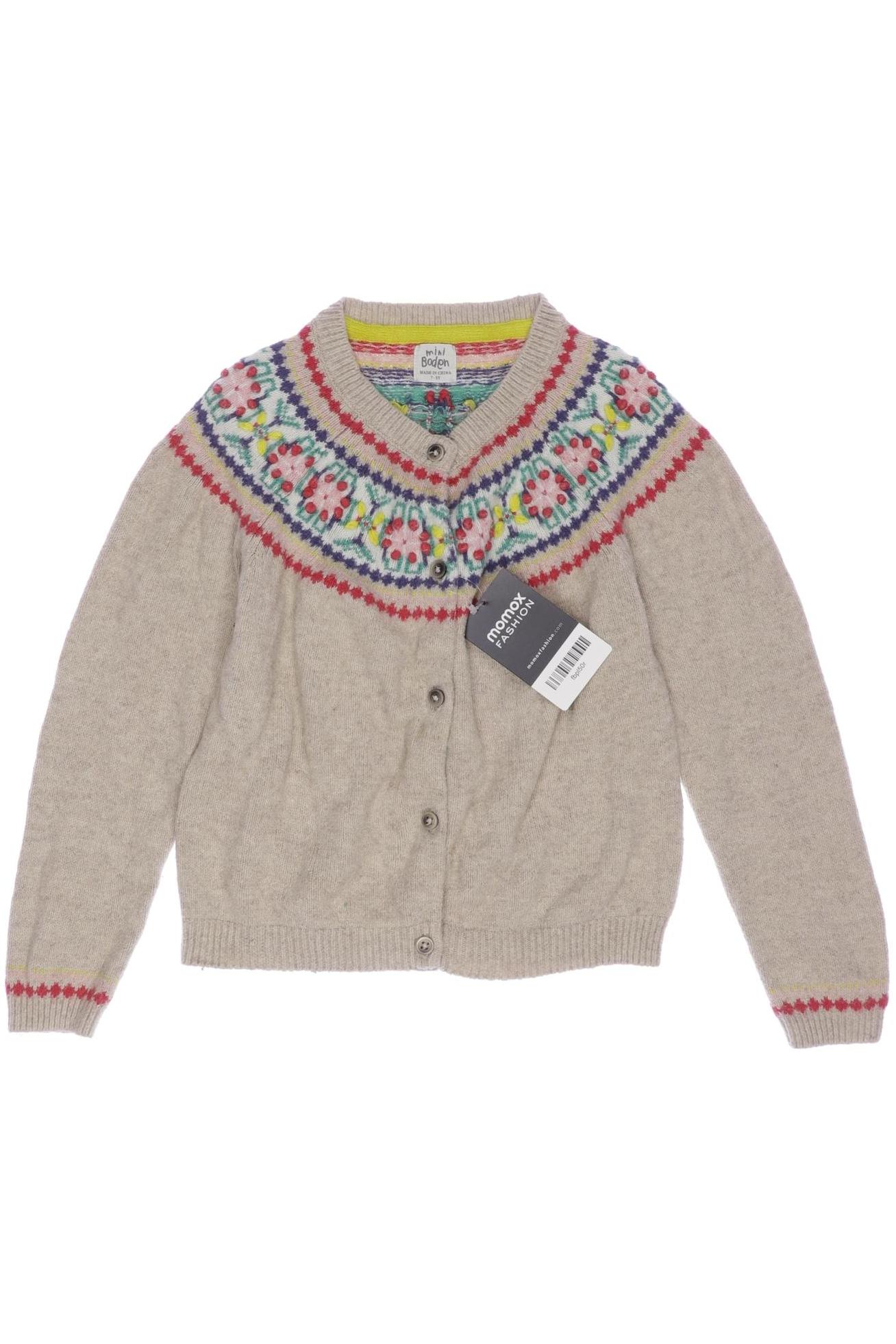 

Mini Boden Damen Strickjacke, beige, Gr. 128