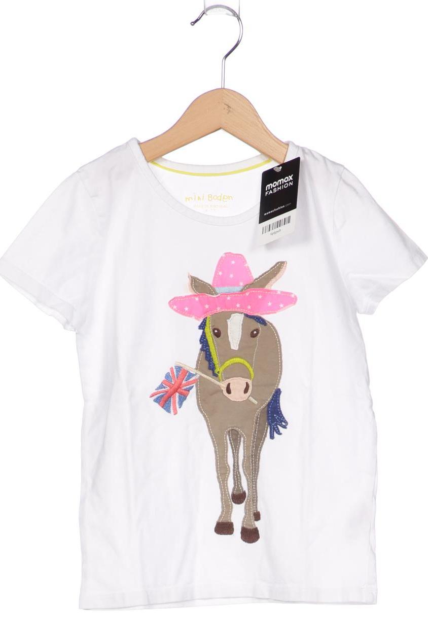 

Mini Boden Damen T-Shirt, weiß, Gr. 116