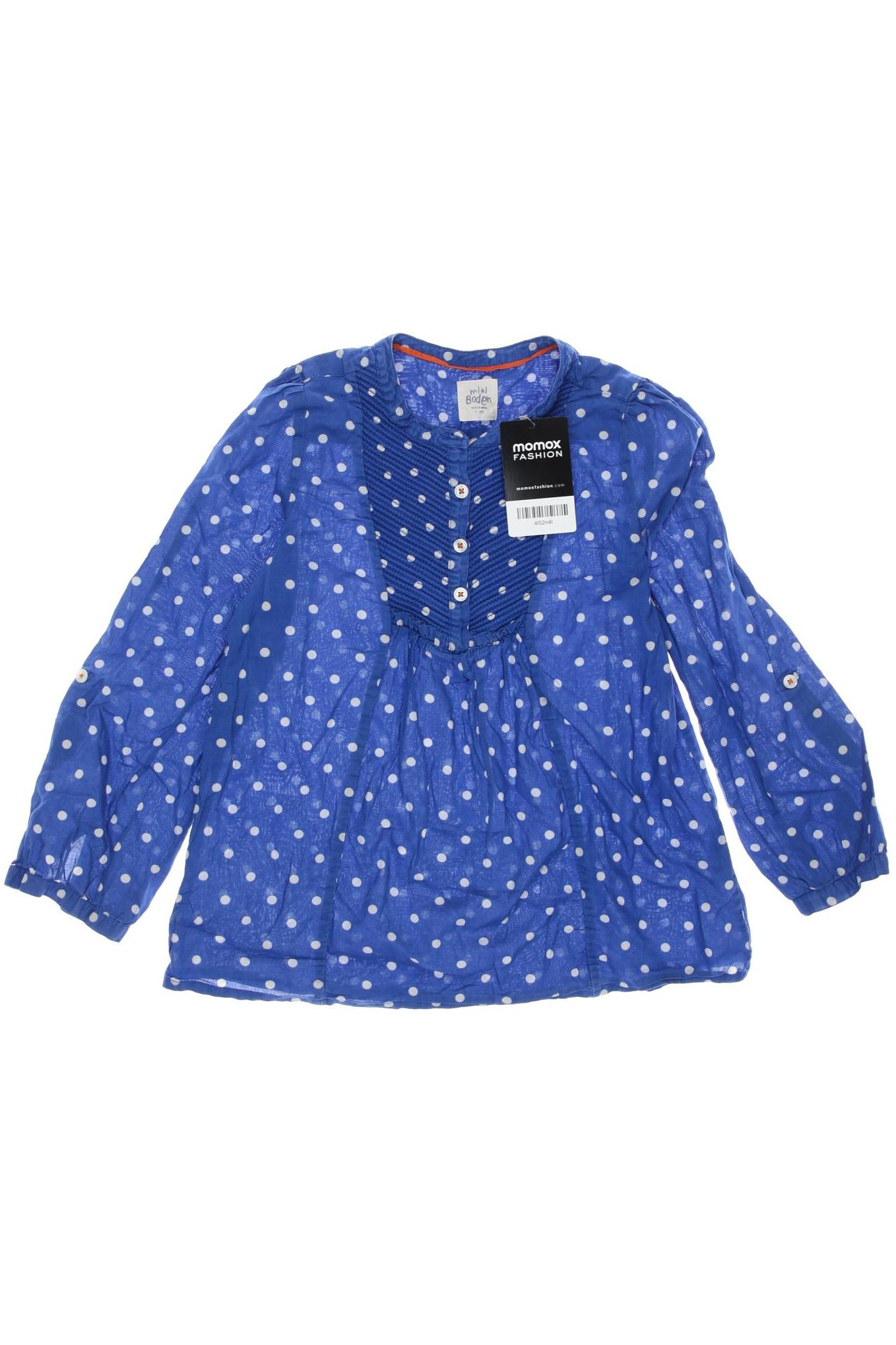 

Mini Boden Damen Bluse, blau, Gr. 128