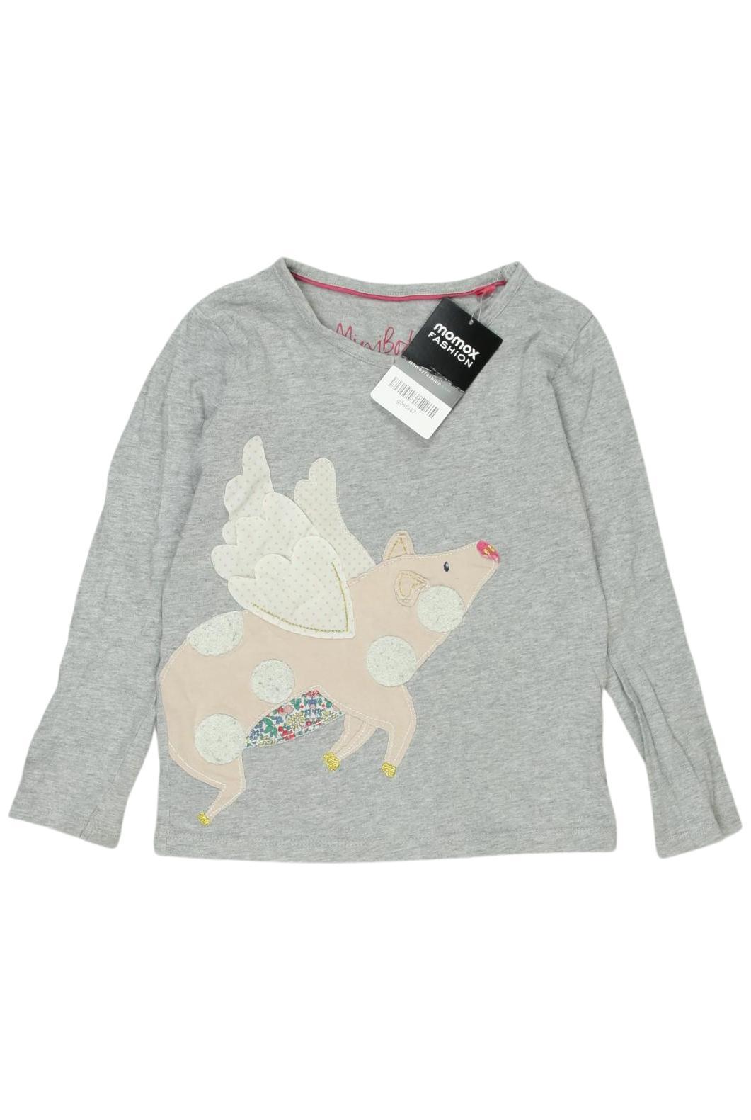 

Mini Boden Damen Langarmshirt, grau, Gr. 116