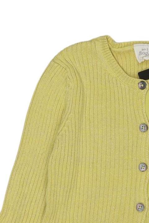 Thumbnail - Mini Boden Mädchen Strickjacke, gelb, Gr. 116