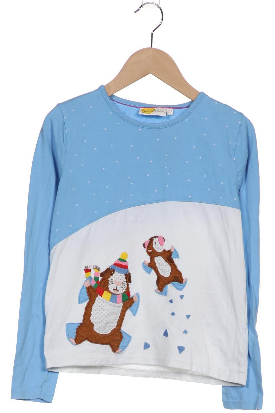 

Mini Boden Mädchen Langarmshirt, blau