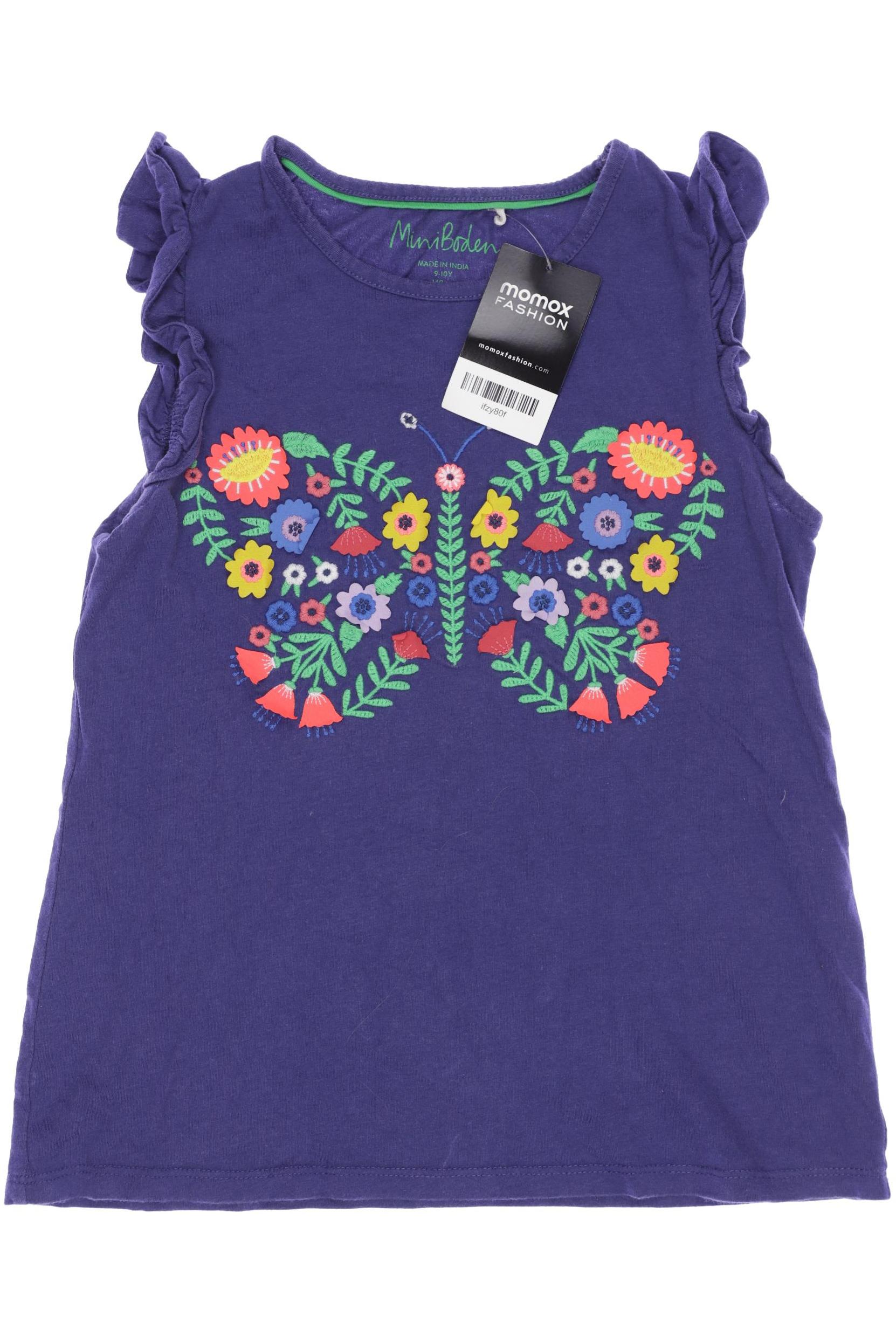 

Mini Boden Damen Top, marineblau, Gr. 140