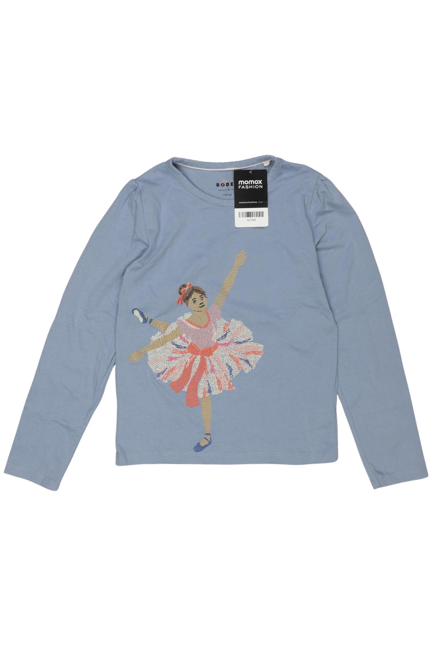 

Mini Boden Damen Langarmshirt, hellblau, Gr. 128