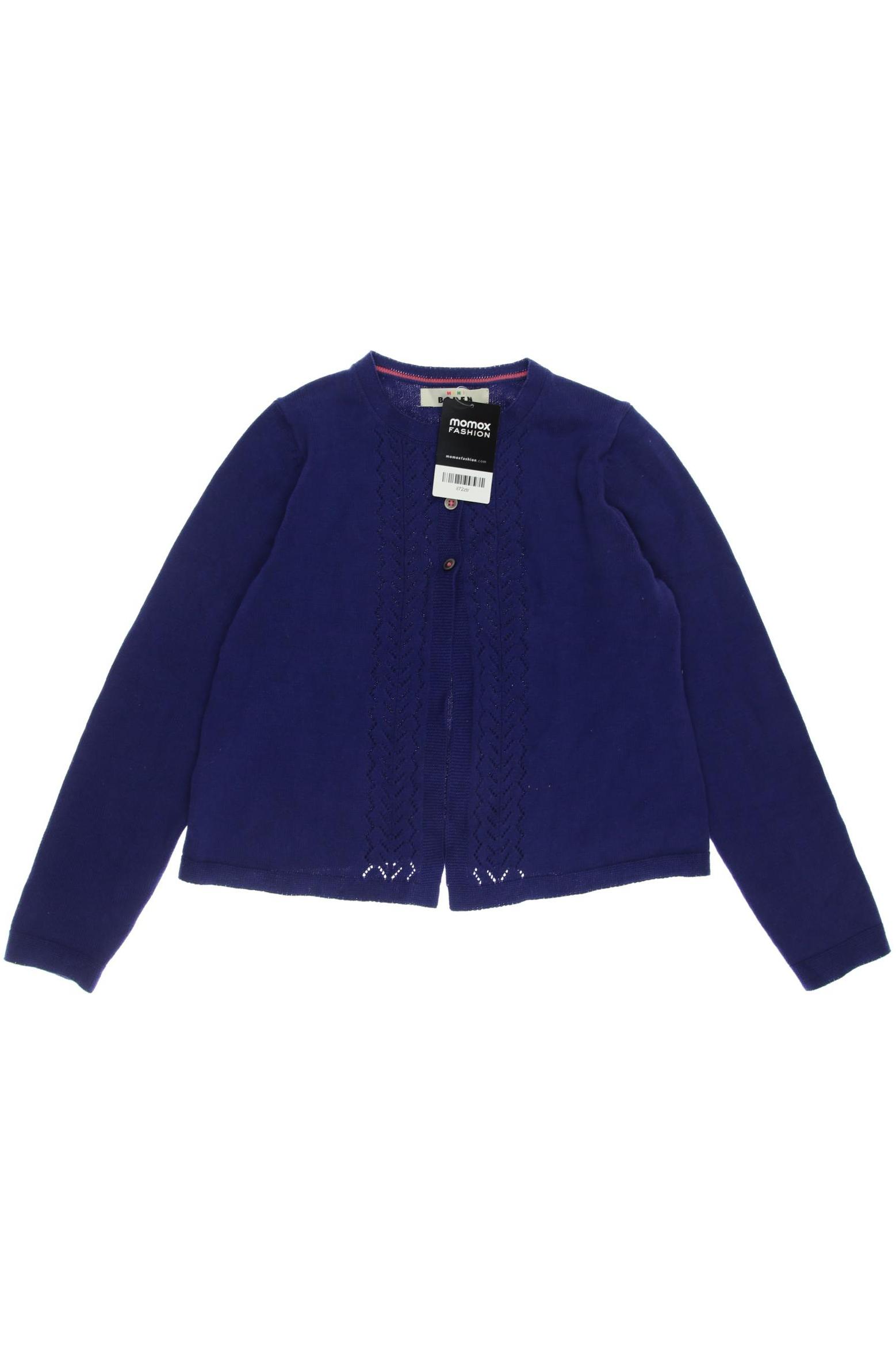 

Mini Boden Damen Strickjacke, blau, Gr. 140
