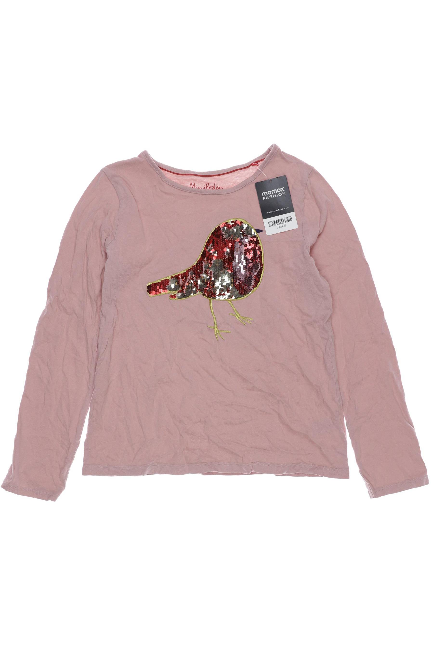 

Mini Boden Damen Langarmshirt, pink, Gr. 152
