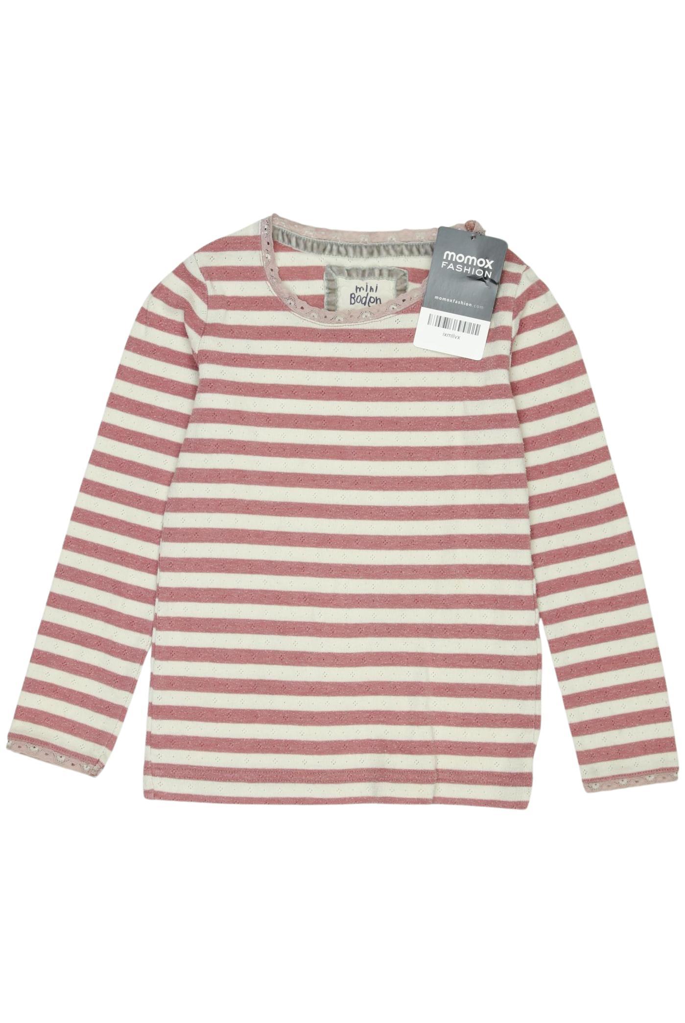 

Mini Boden Damen Langarmshirt, pink, Gr. 116